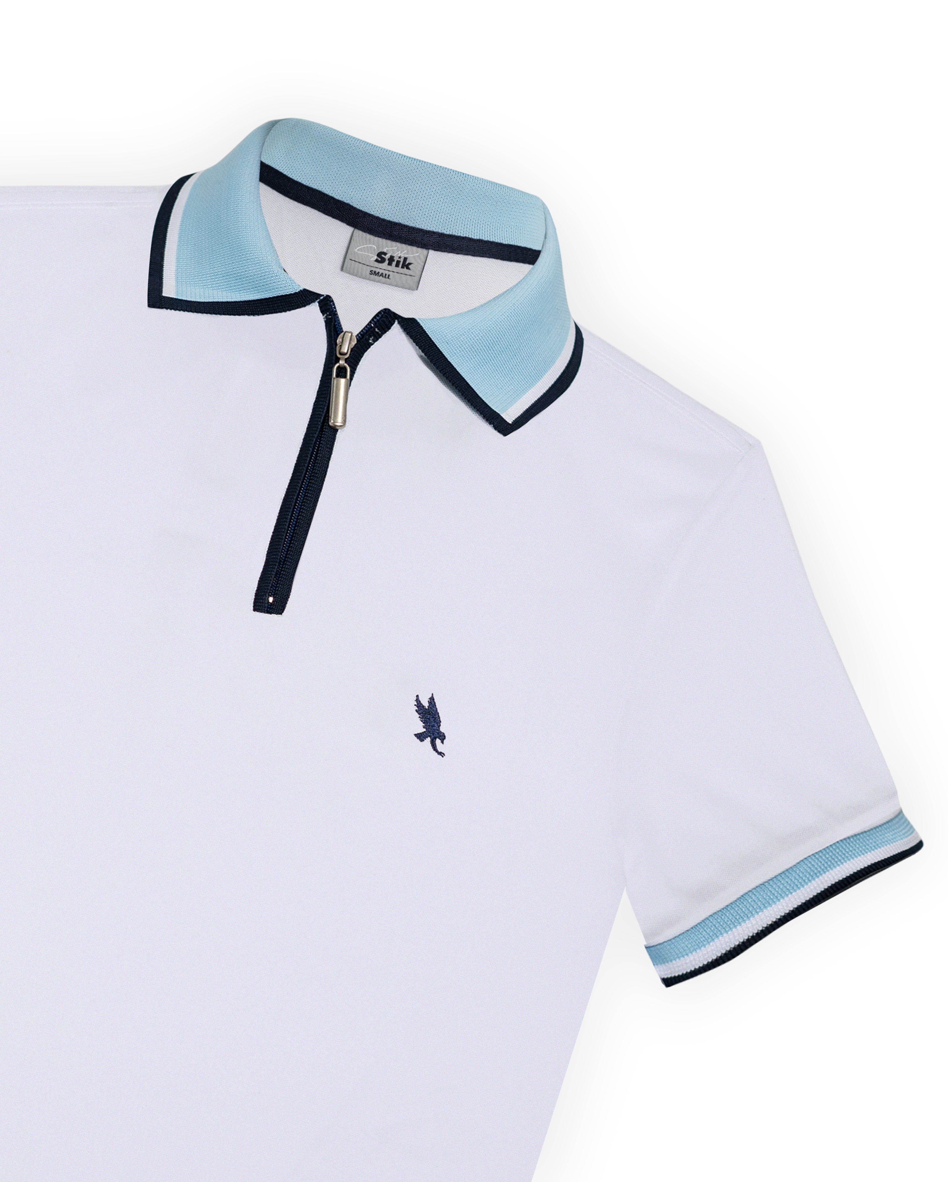 POLO COOLDRY ZIPP BORDERLINE