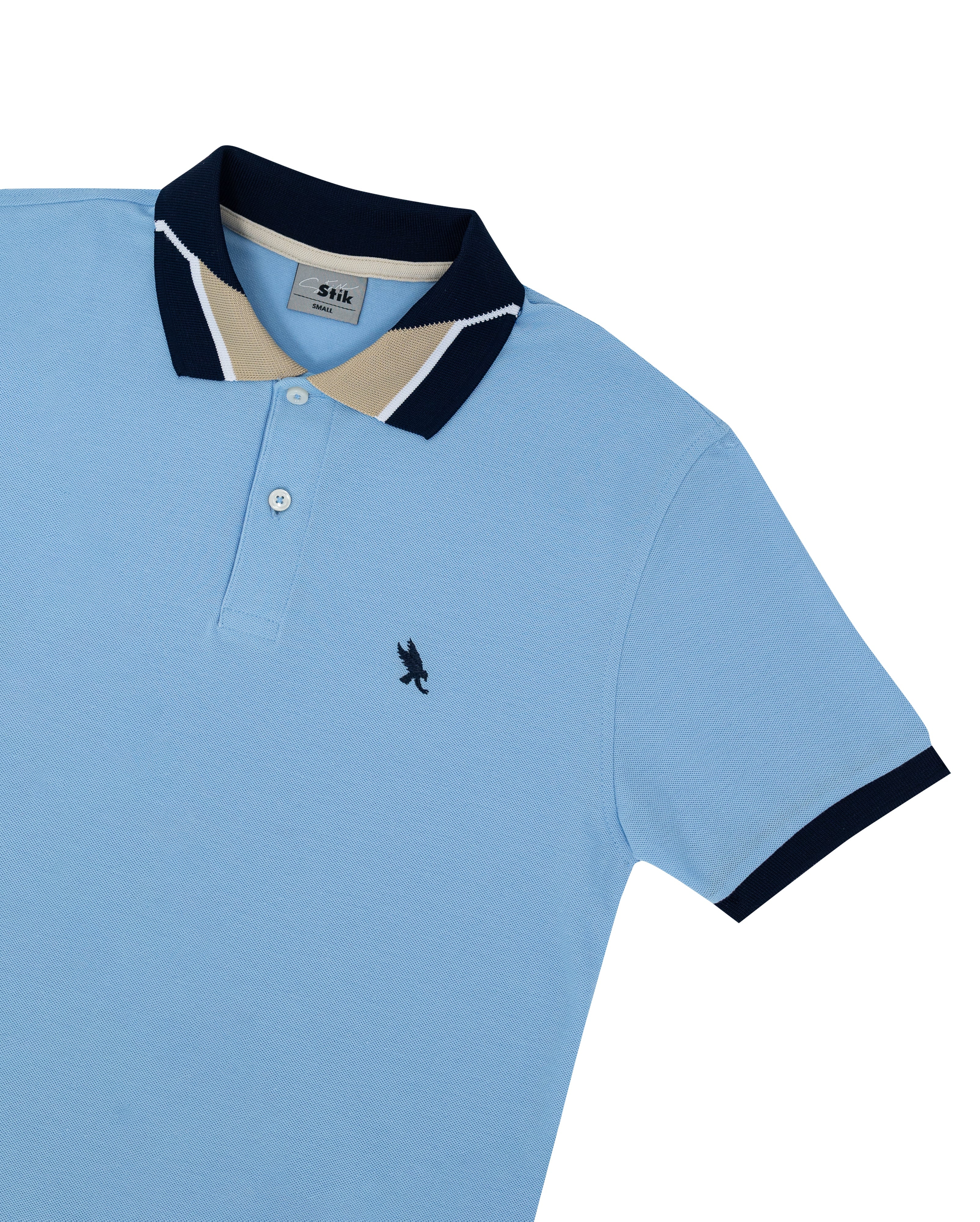 POLO CELESTE NECK LC
