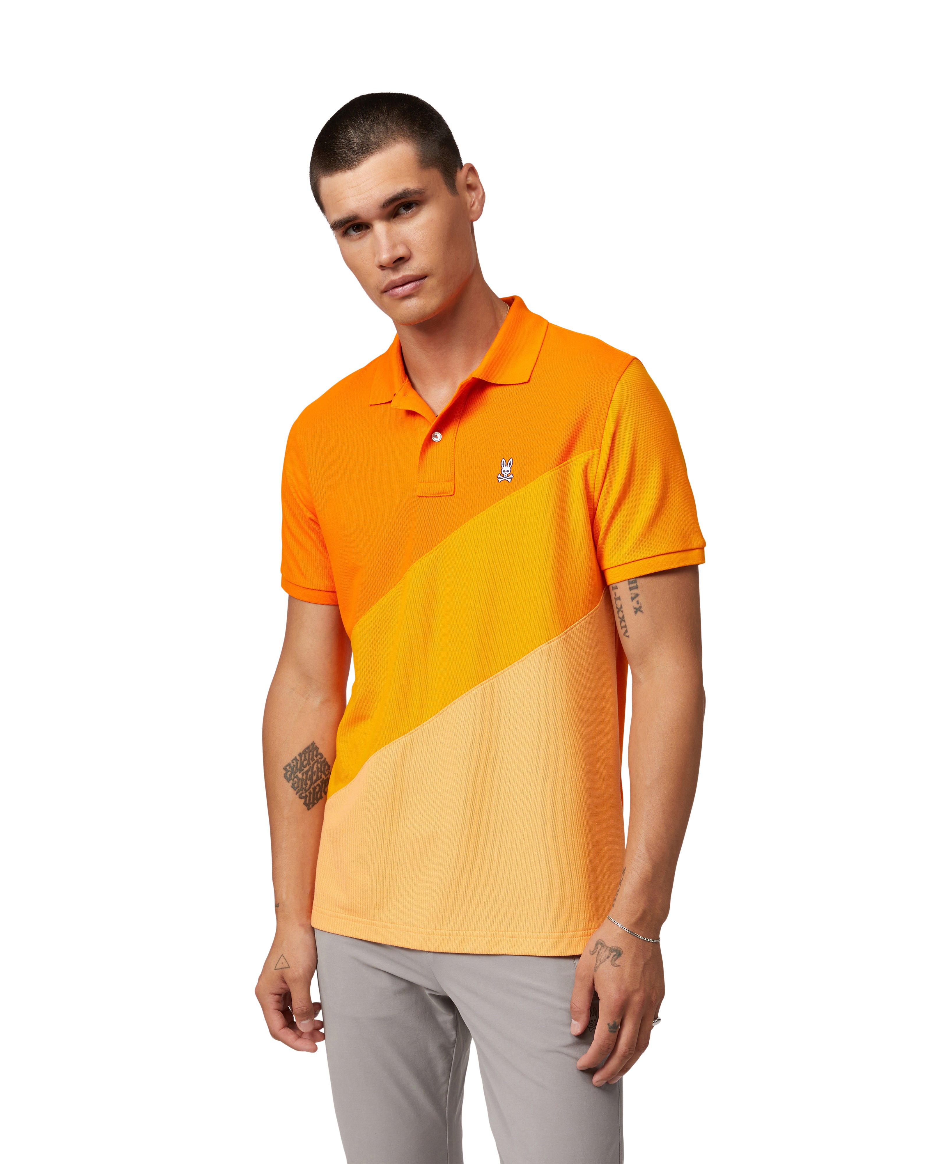 MENS BISCAYNE PRINTED POLO