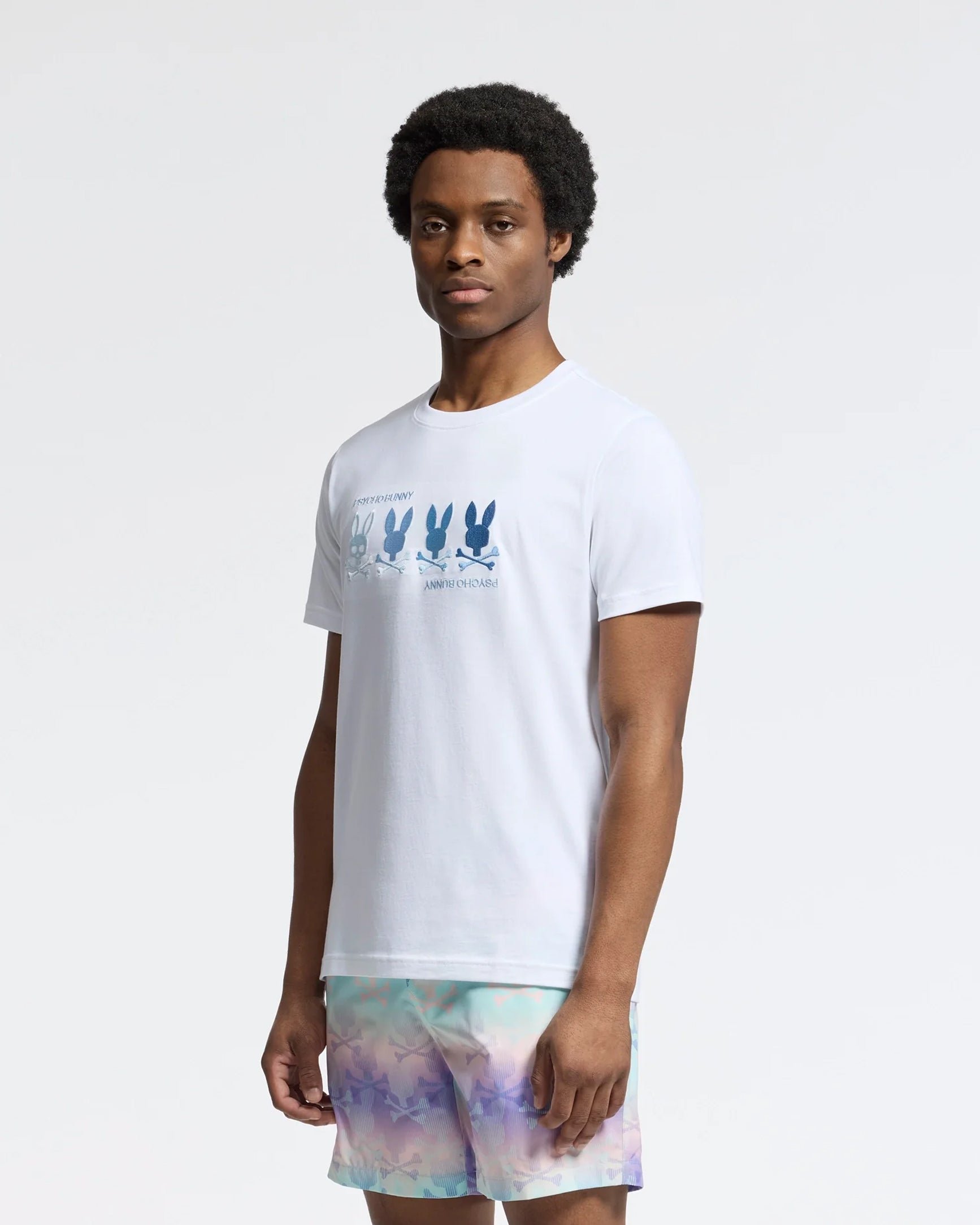 MENS OCEANIA EMBROIDERED GRAPHIC TEE