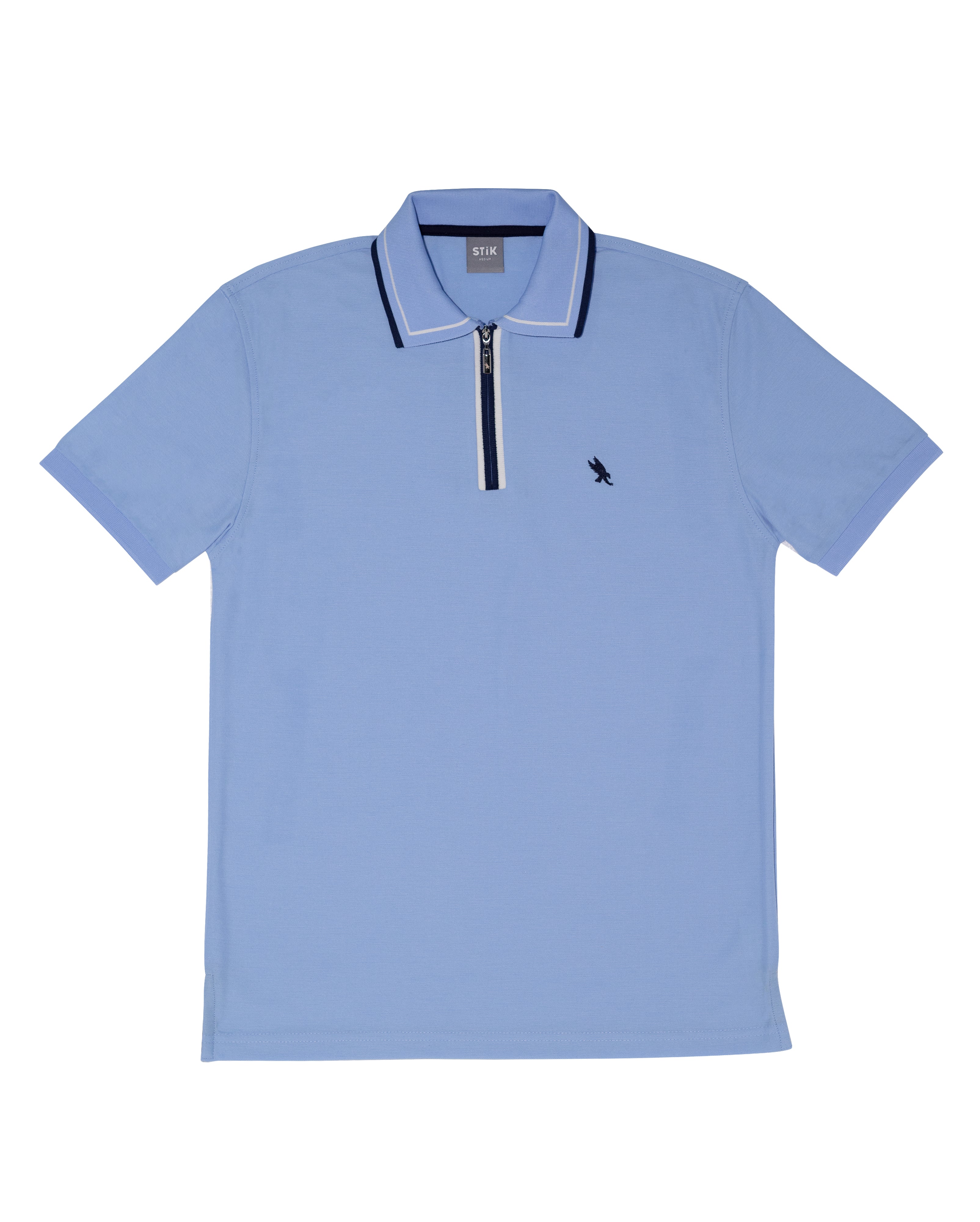 DOUBLE LINE ZIPP POLO
