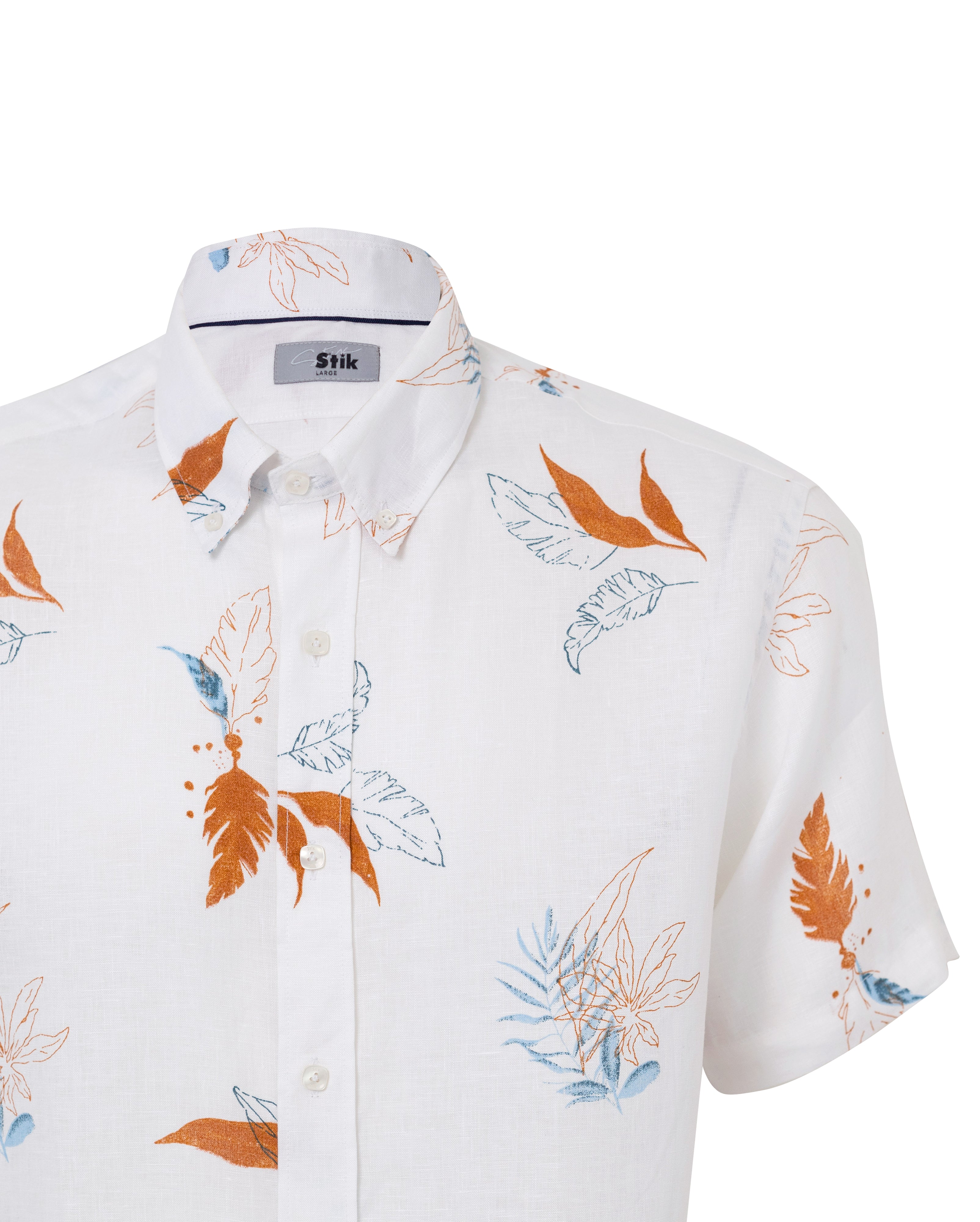 T-TERRA LEAVES LINEN MC