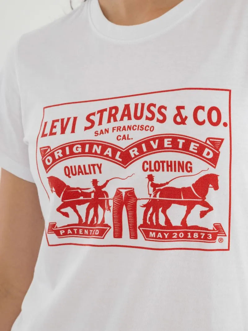 2-HORSE GRAPHIC T-SHIRT PARA MUJER