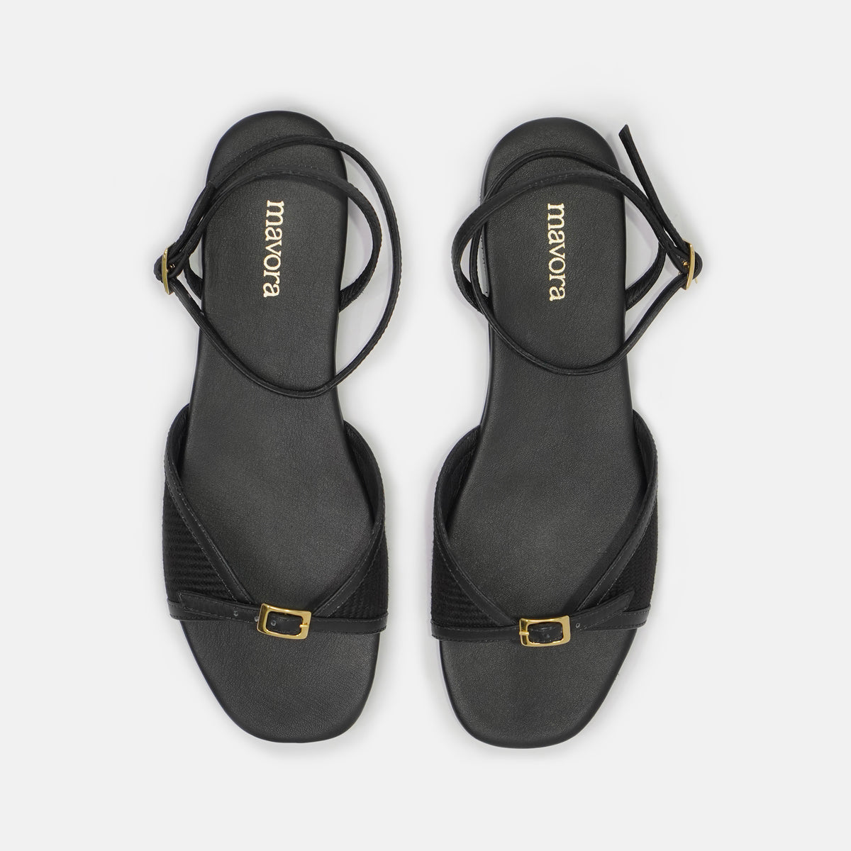 FINA BLACK SANDALS