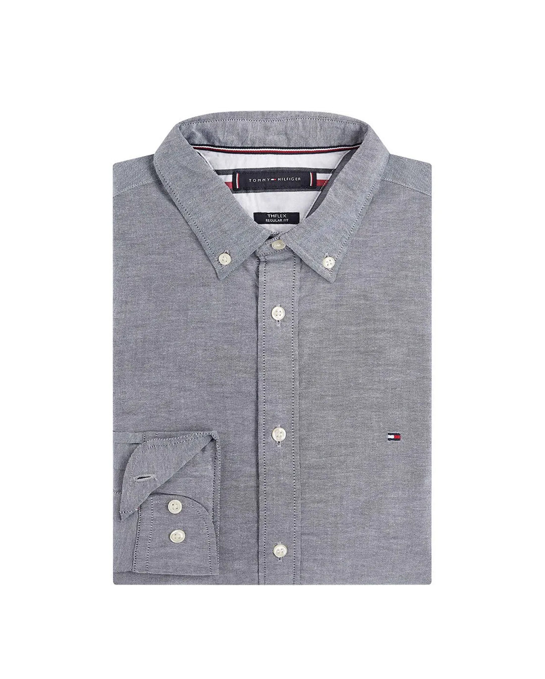 CAMISA TOMMY OXFORD MANGA LARGA
