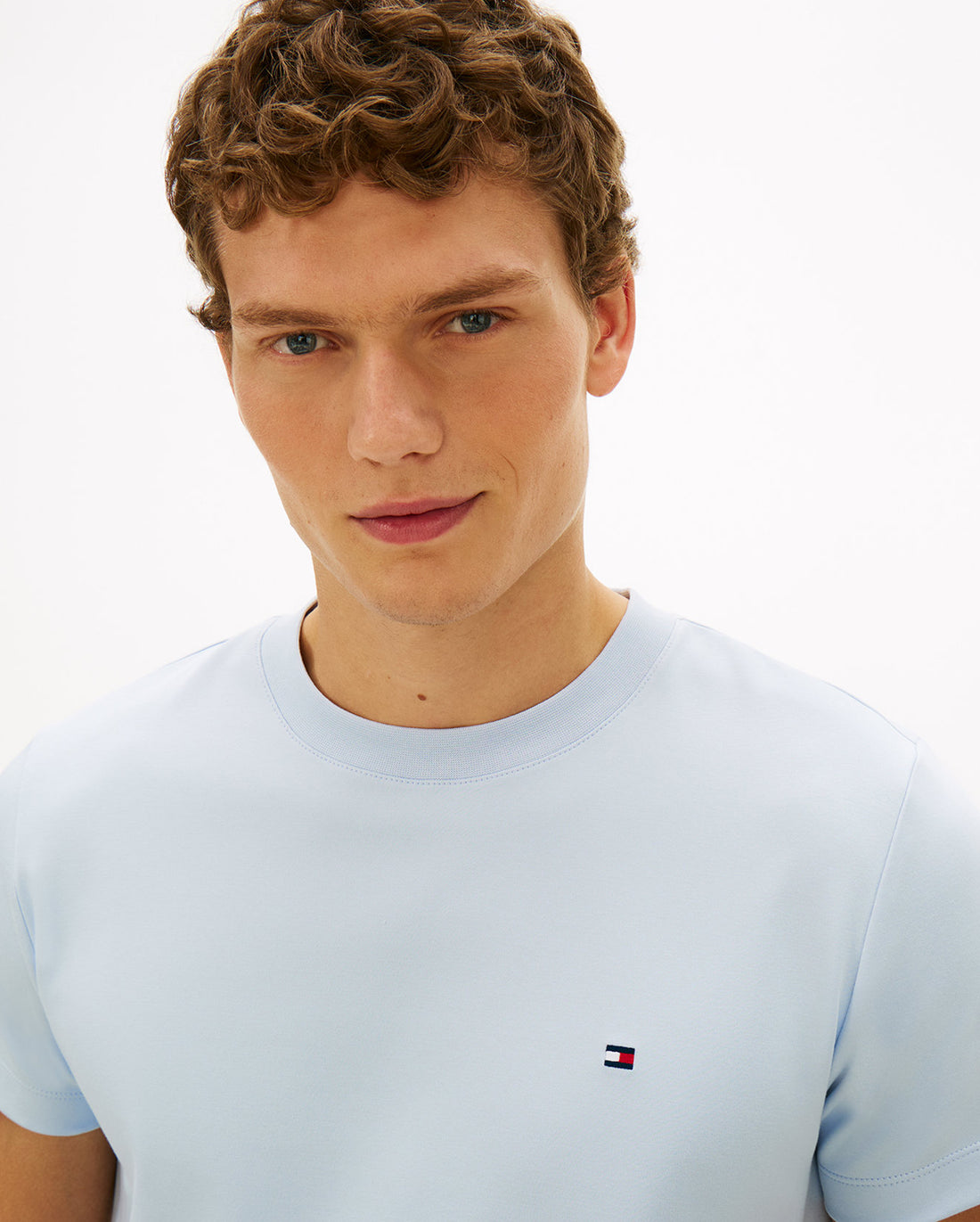 LUXURY INTERLOCK SLIM TEE