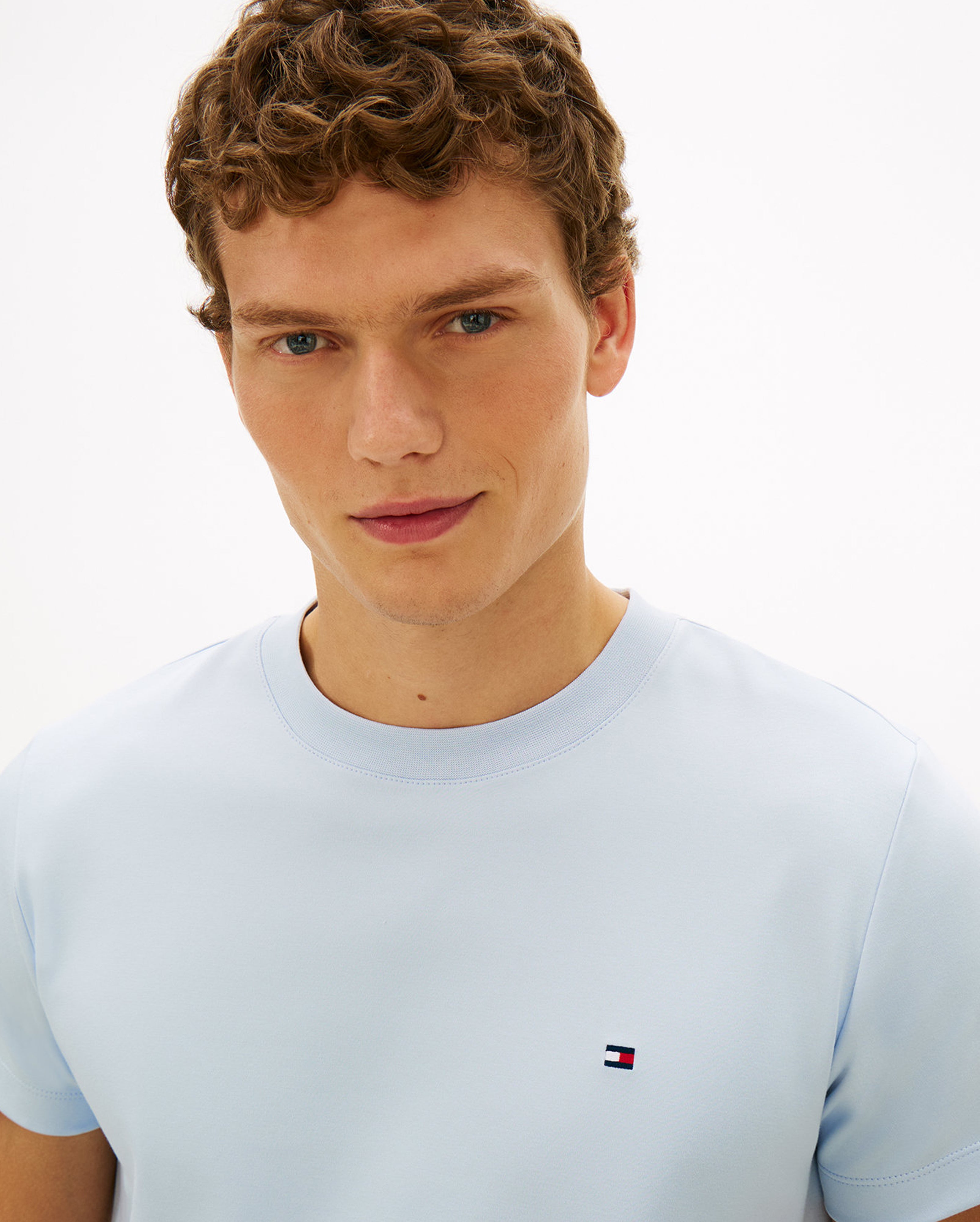 LUXURY INTERLOCK SLIM TEE
