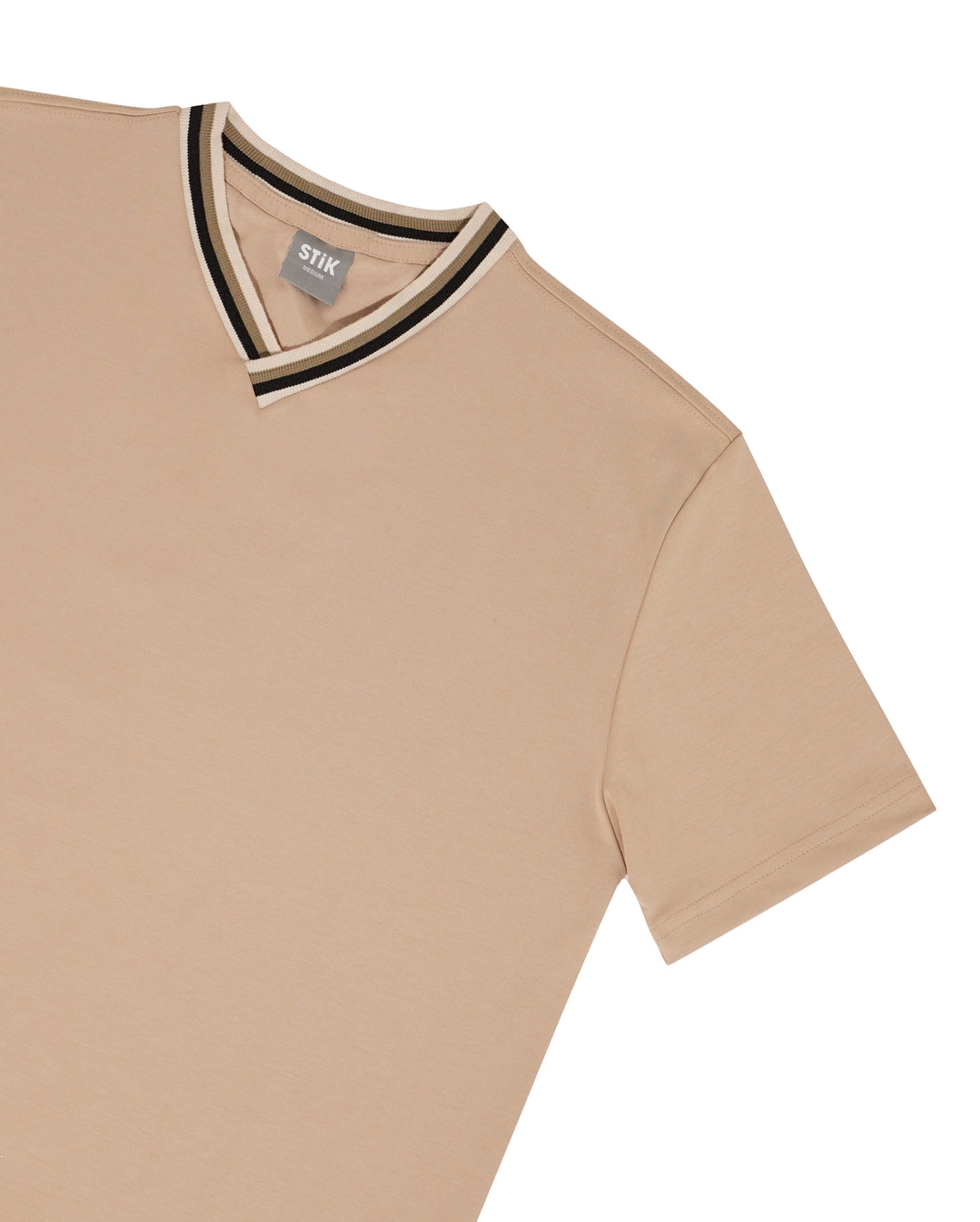 V-NECK LINES T-SHIRT