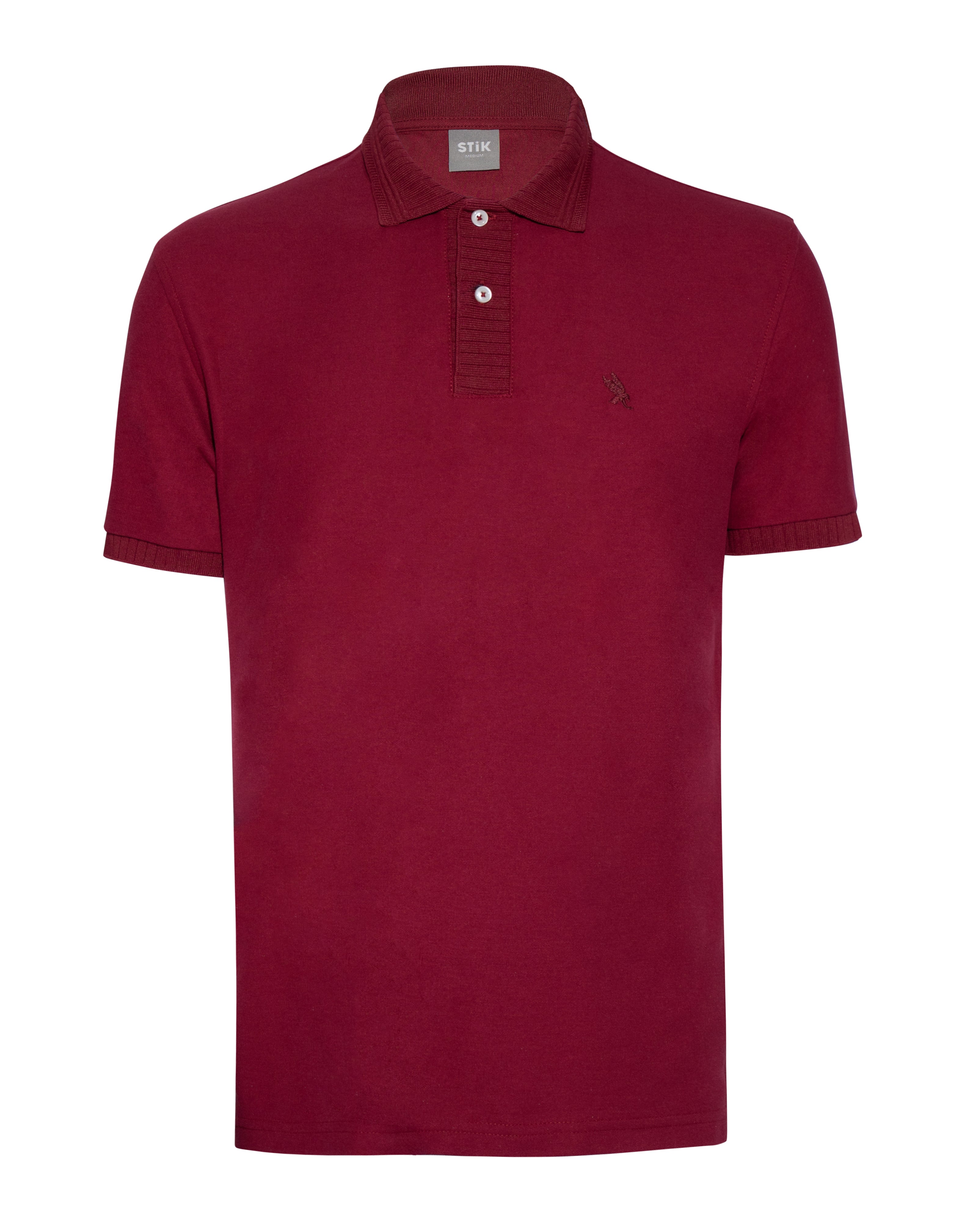 TEXTURE NECK POLO