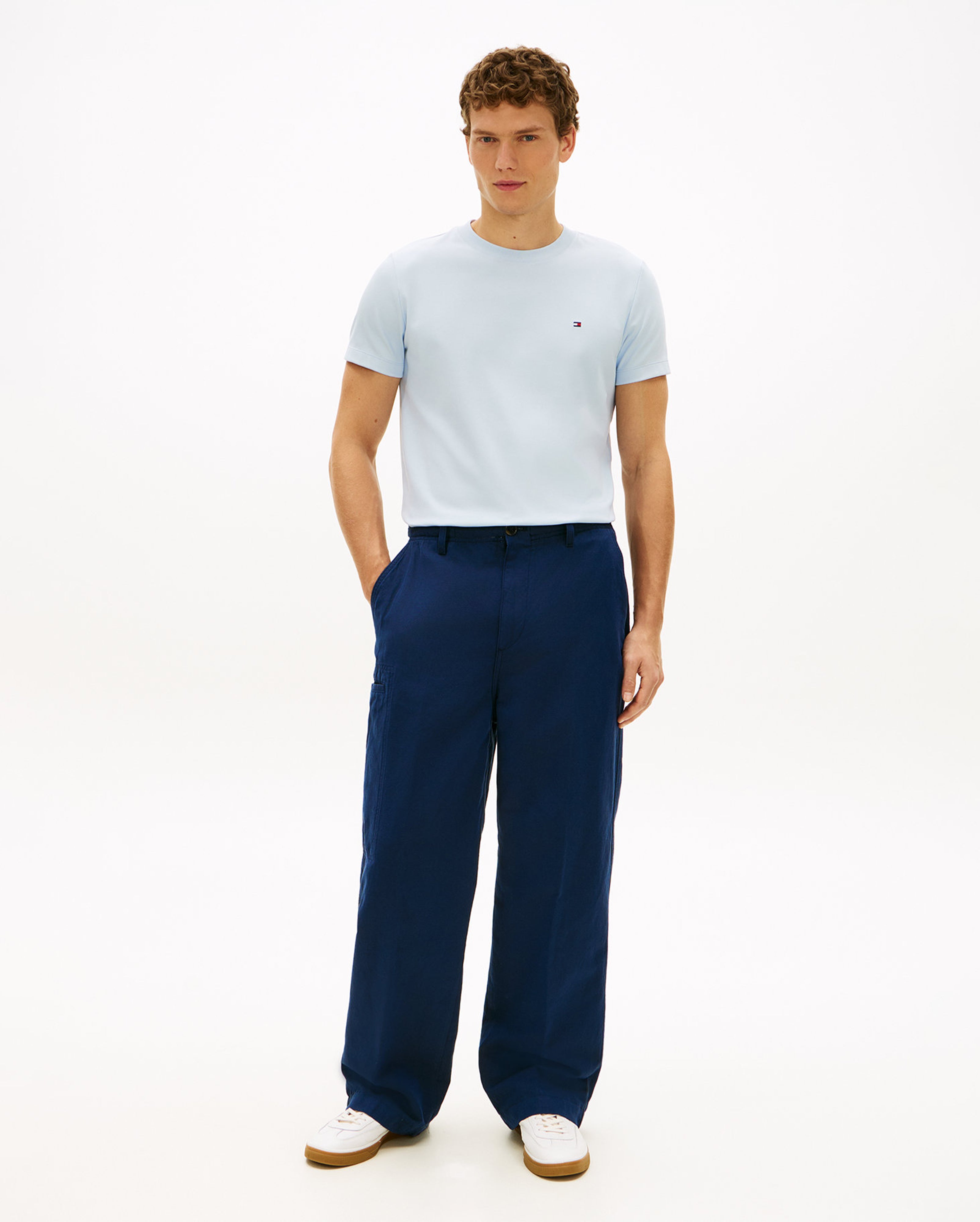 LUXURY INTERLOCK SLIM TEE