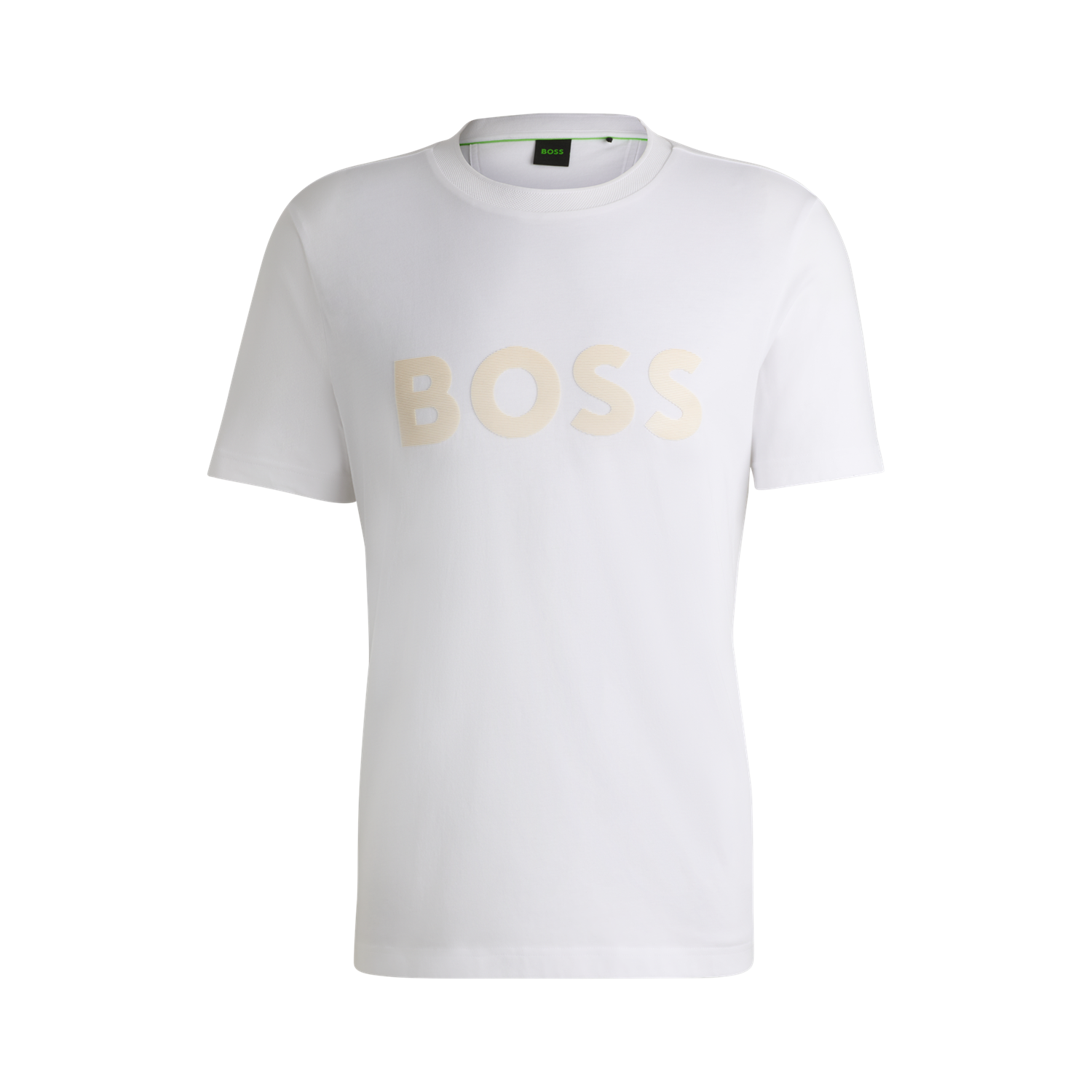 T-SHIRT WITH LOGO MIRROR EFFECT
