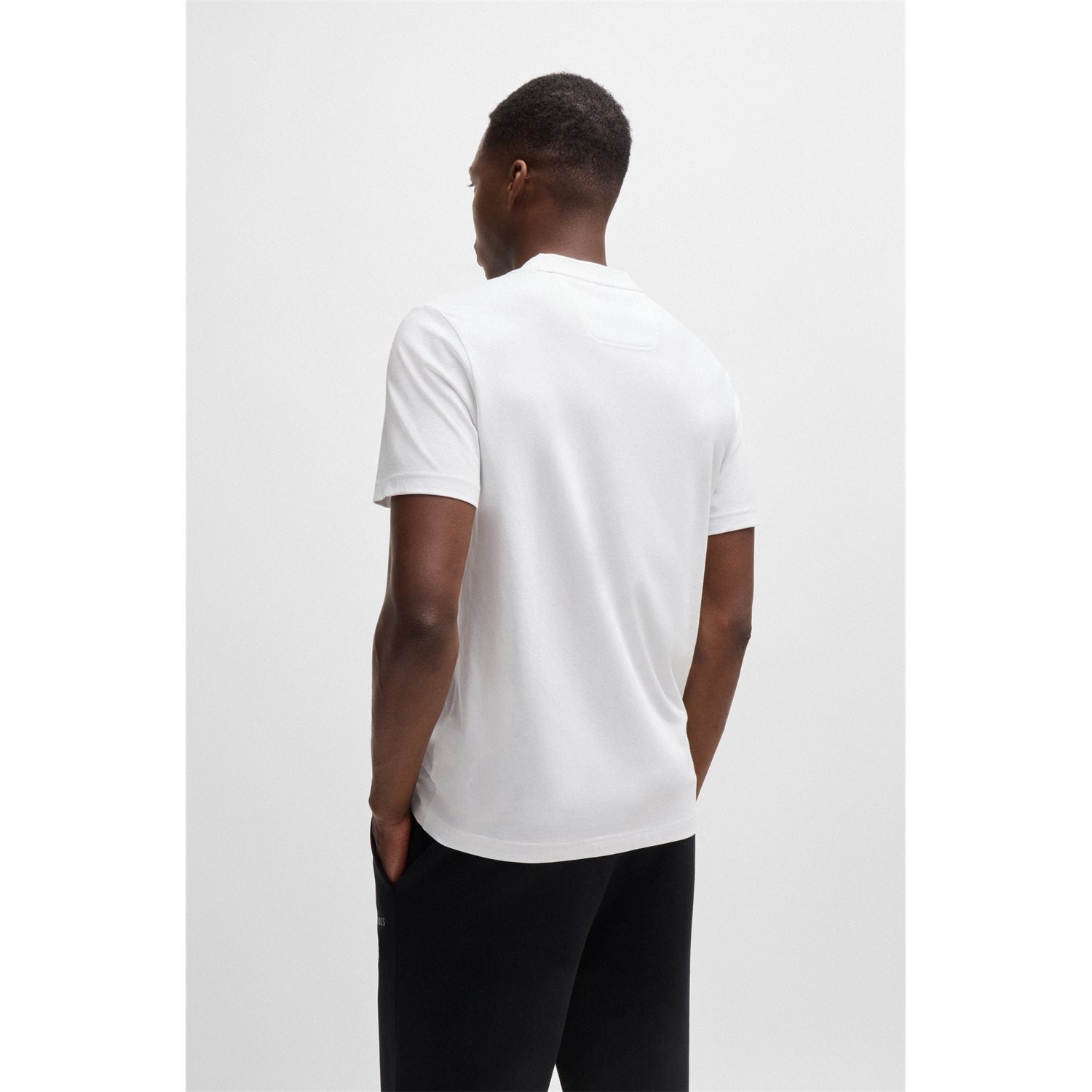 T-SHIRT WITH LOGO MIRROR EFFECT