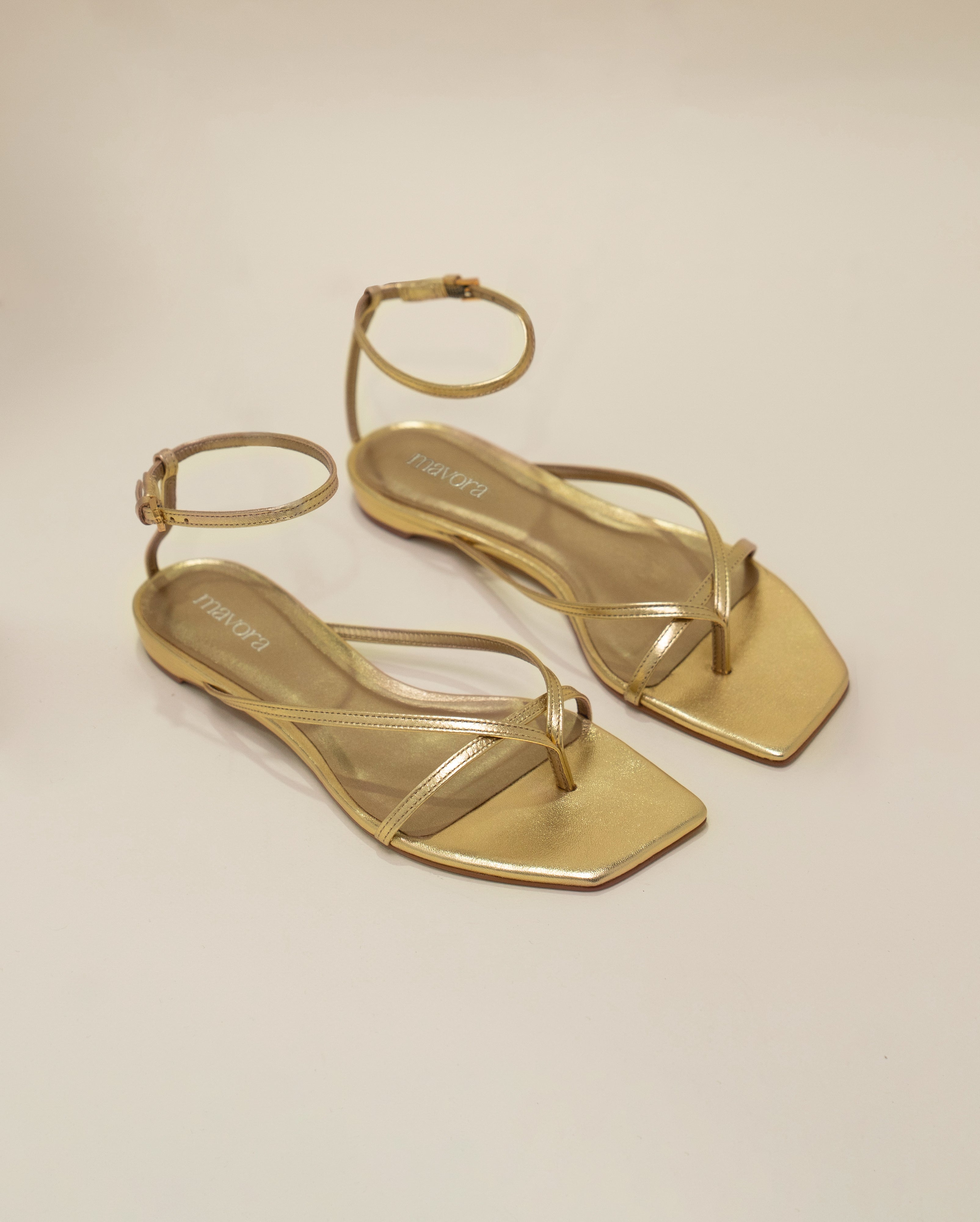 SANDALIAS SOFT GOLD