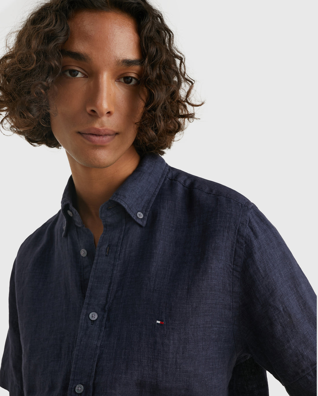 PIGMENT DYED LINEN SHIRT