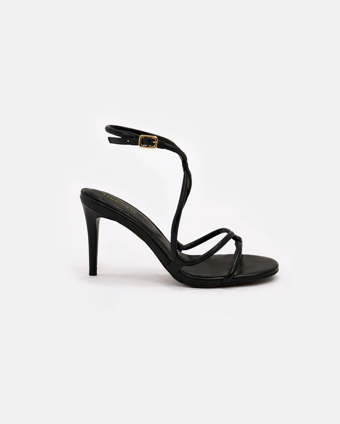 SANDALIAS DE TACÓN BLACK
