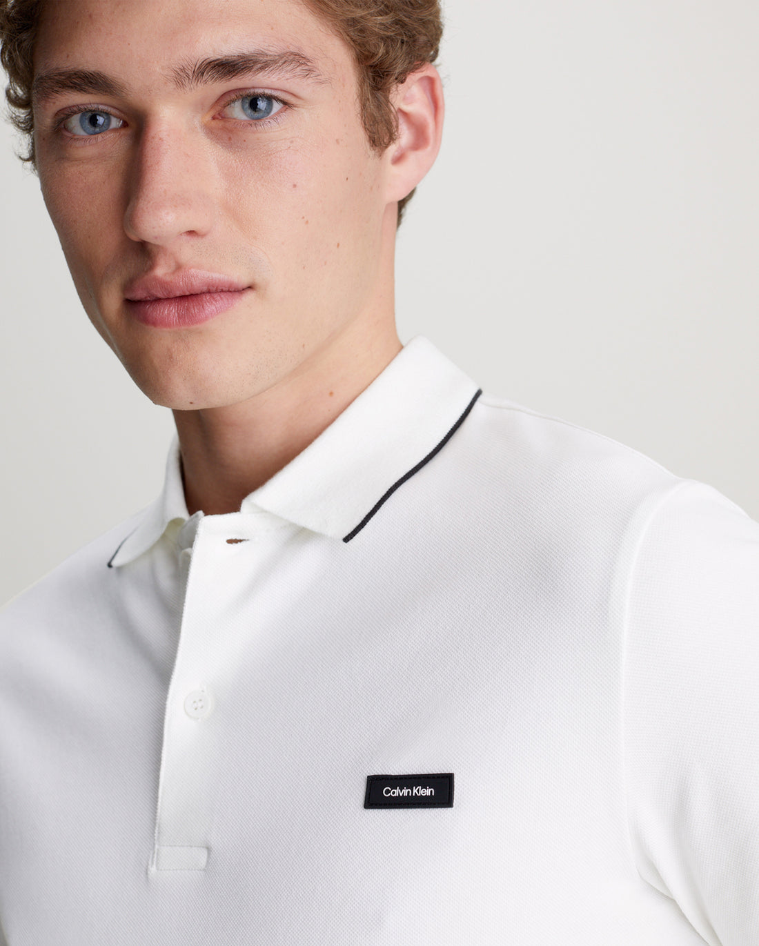STRETCH PIQUE TIPPING POLO