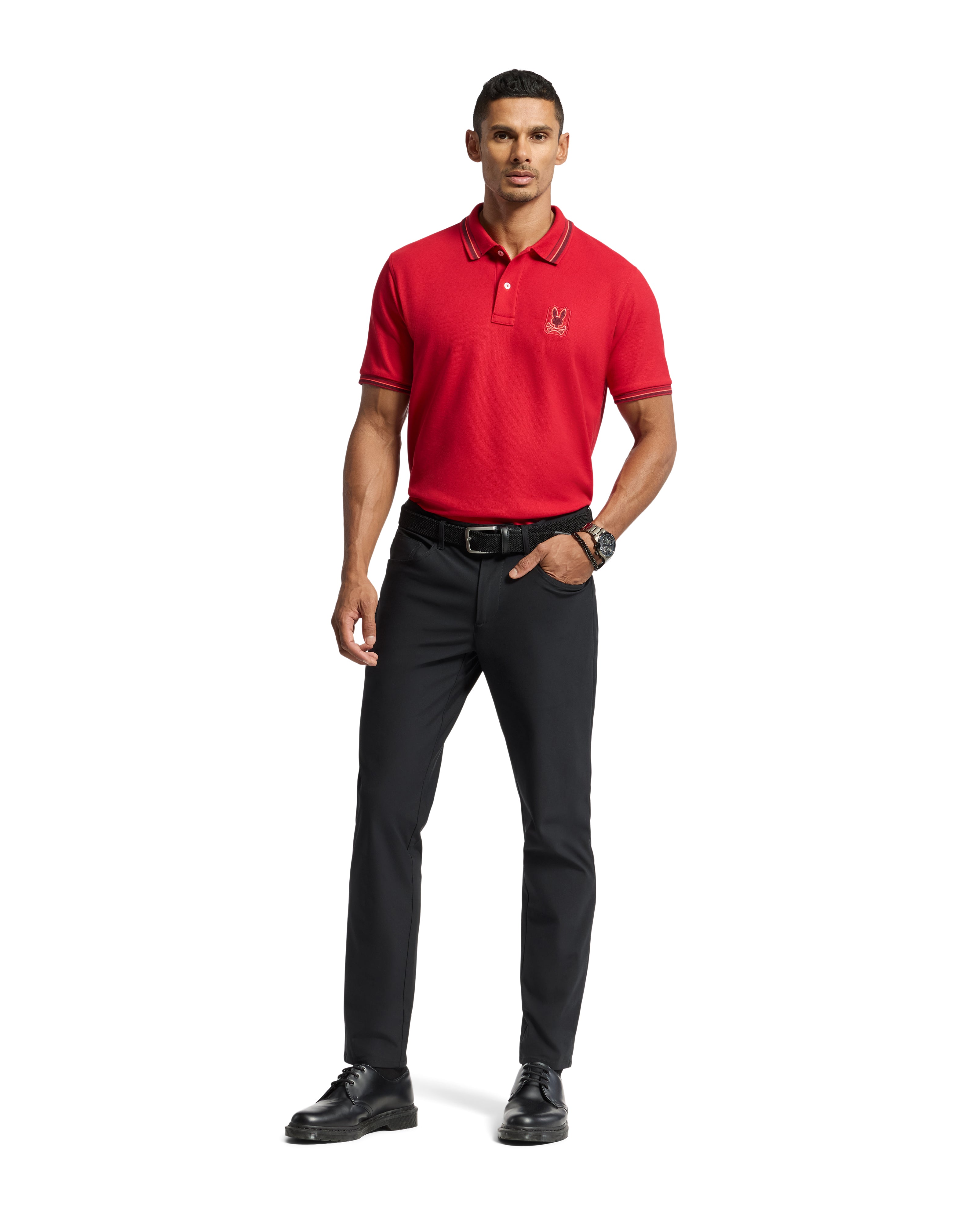 PIERCE PIQUE POLO