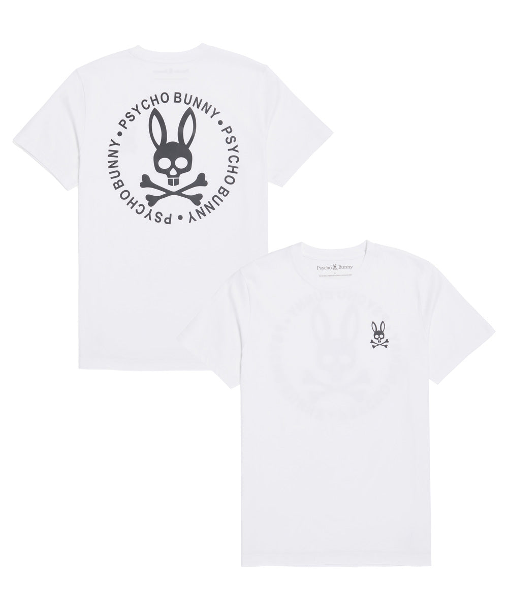 CR0SBY REFLECTIVE PRINT GRAPHIC TEE