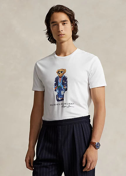 CUSTOM SLIM FIT POLO BEAR T-SHIRT