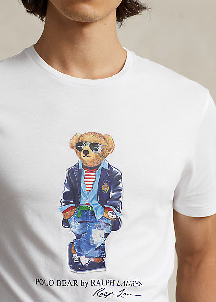 CUSTOM SLIM FIT POLO BEAR T-SHIRT