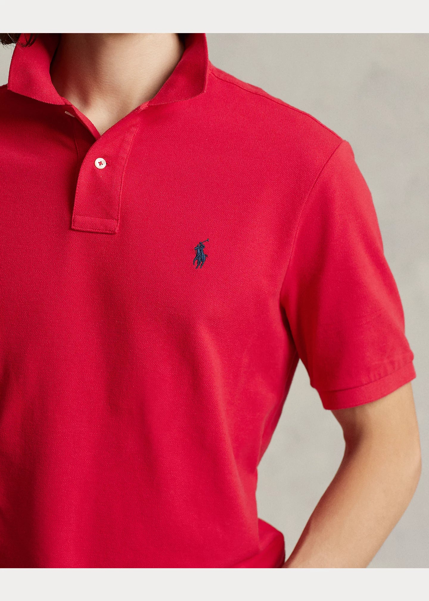 THE ICONIC MESH POLO SHIRT