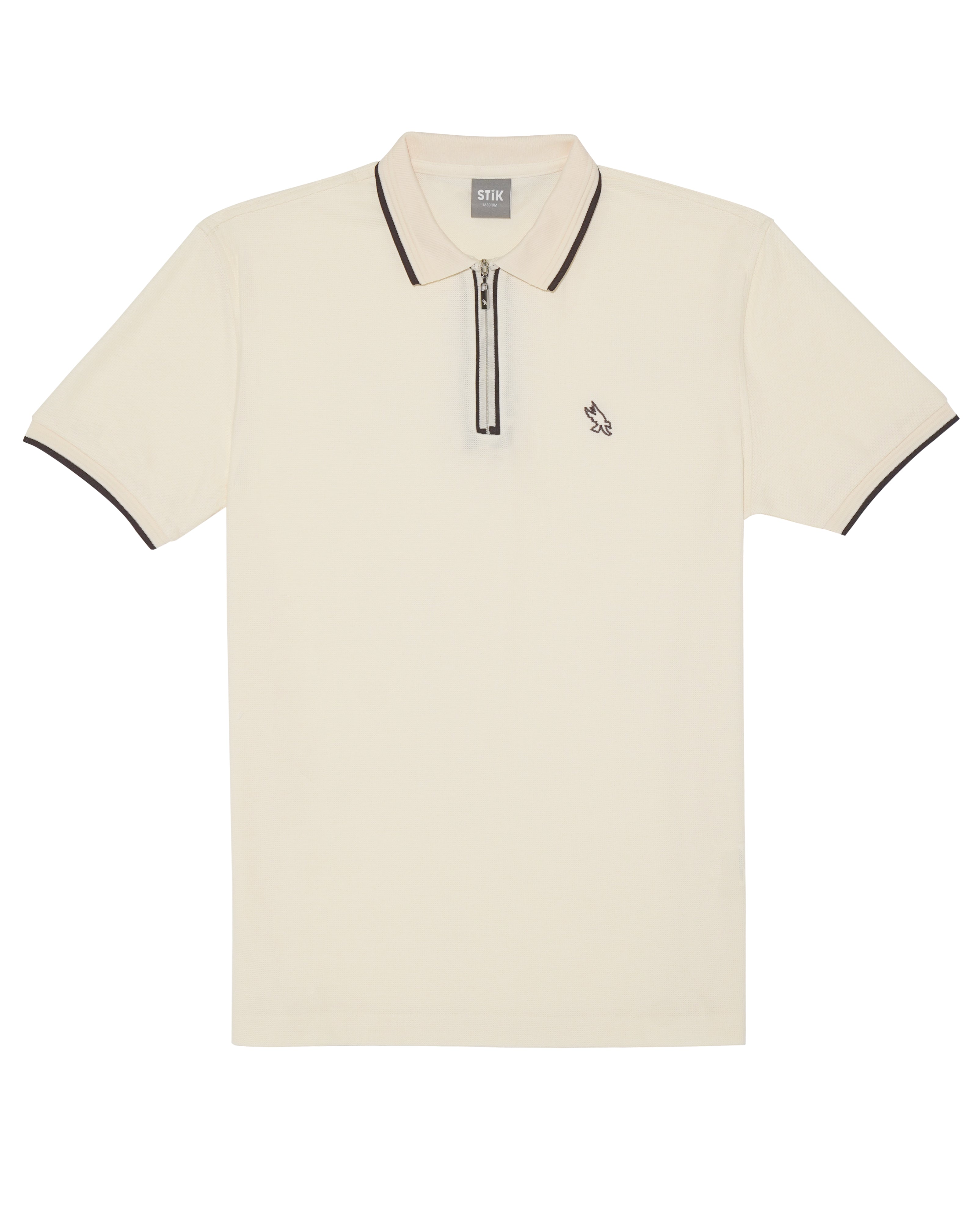 ZIPP WAFFLE POLO