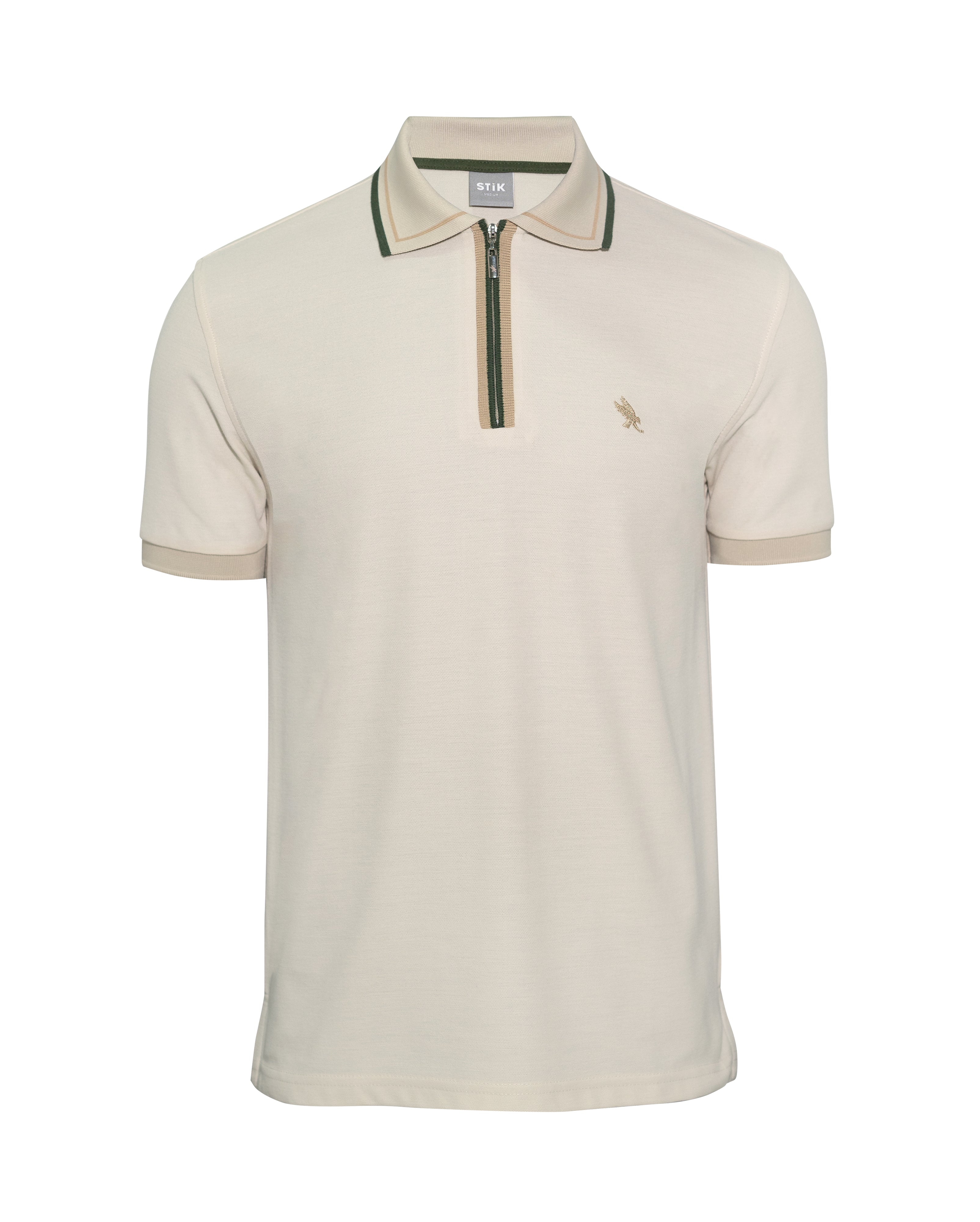 DOUBLE LINE ZIPP POLO