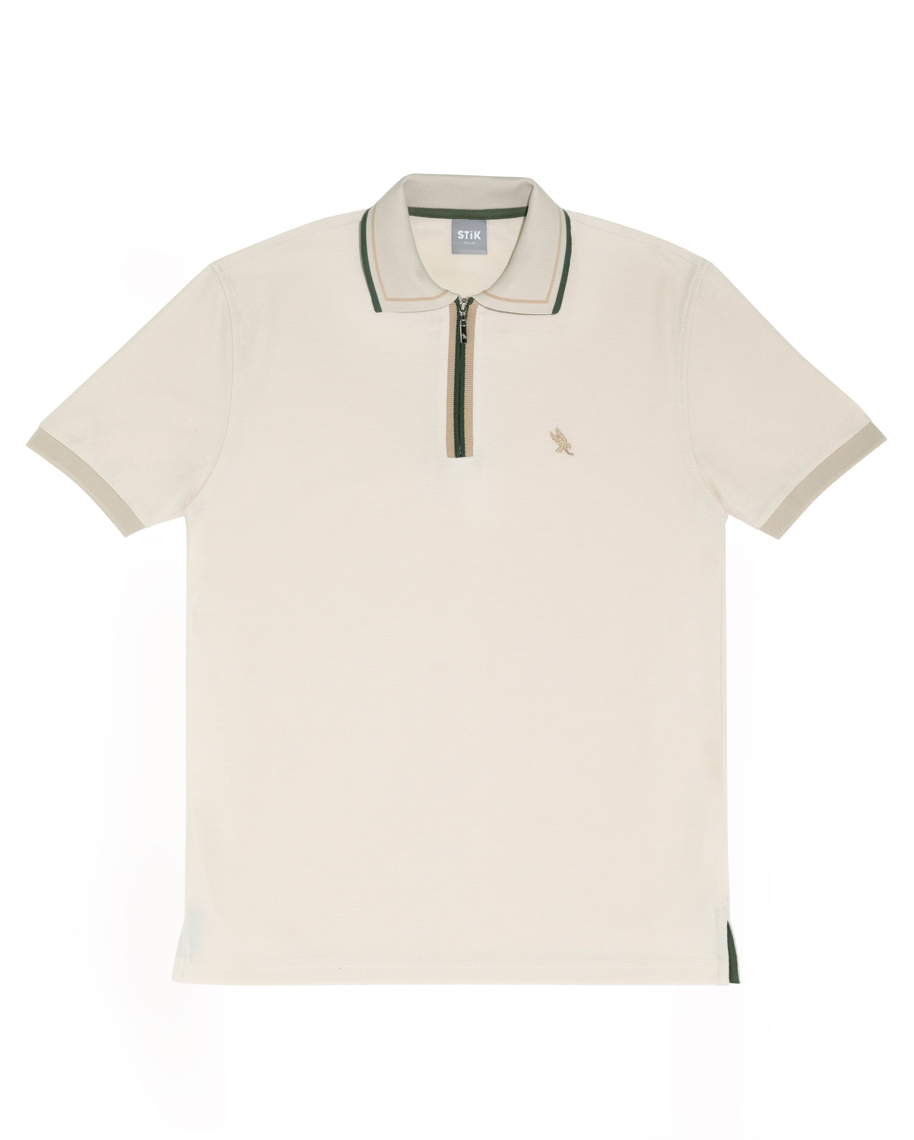 DOUBLE LINE ZIPP POLO