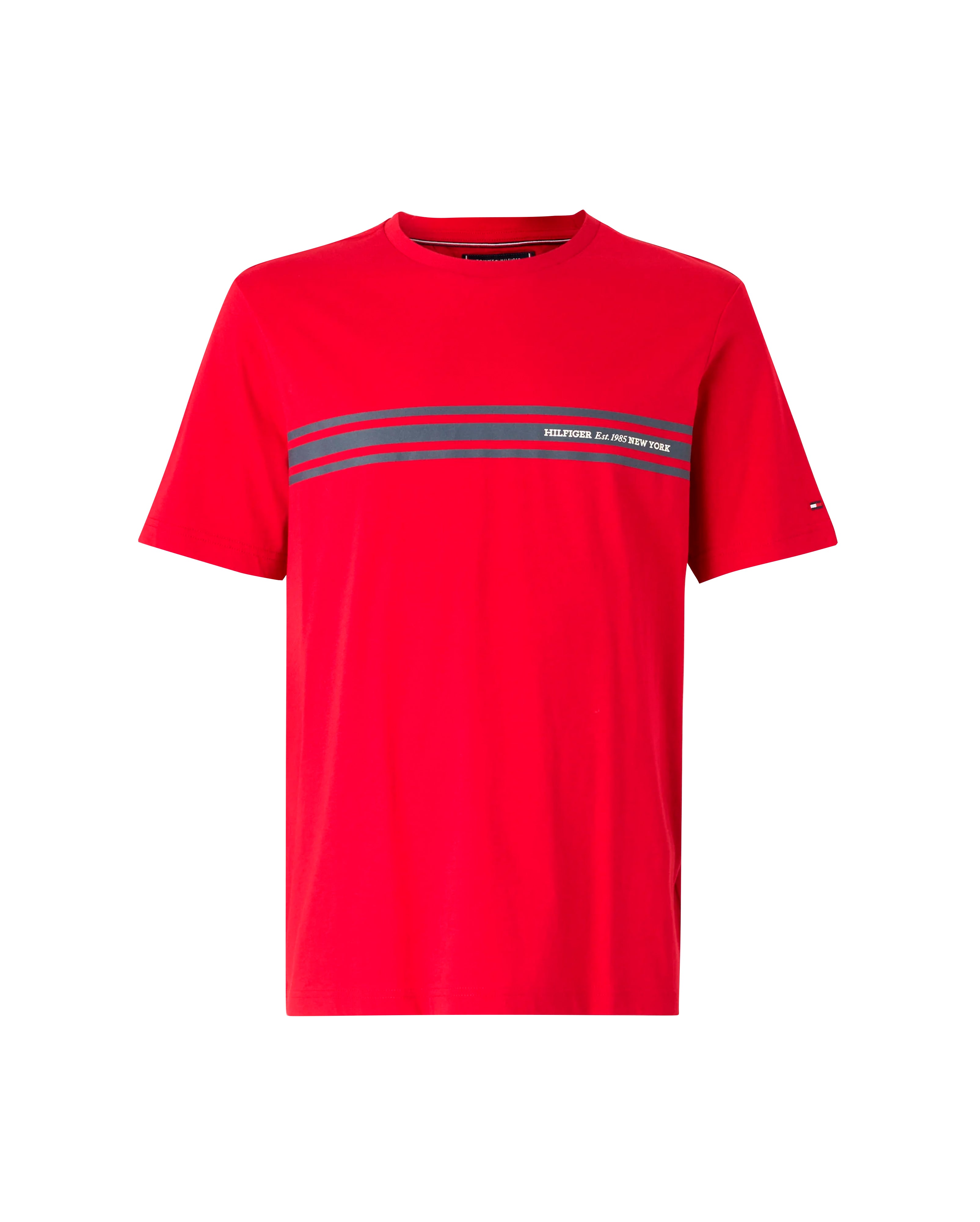 CENTRAL CHEST STRIPE TEE
