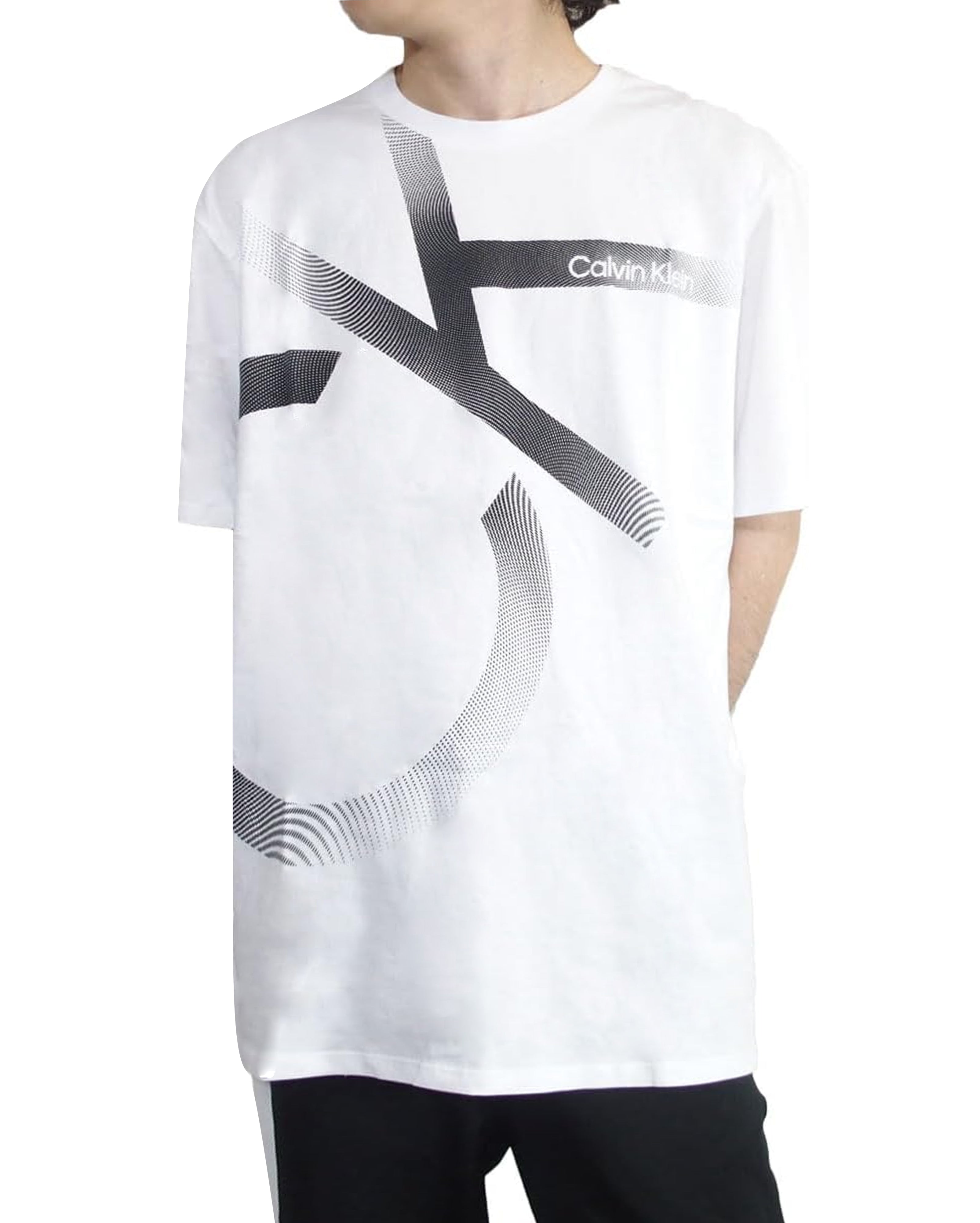 BLACK LOGO CK T-SHIRT