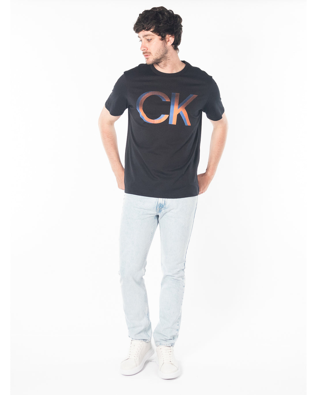 BLACK CK T-SHIRT