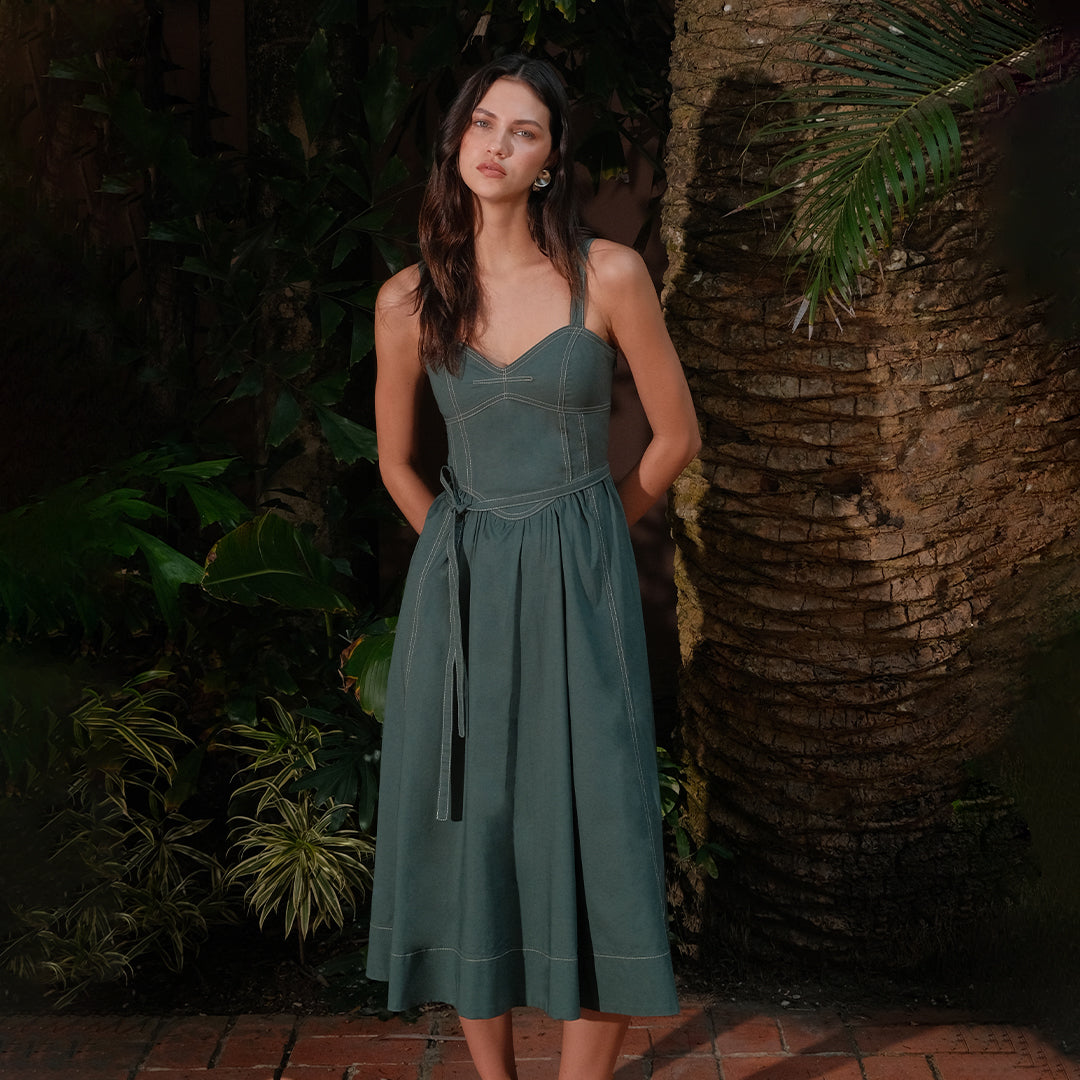 CALA GREEN DRESS