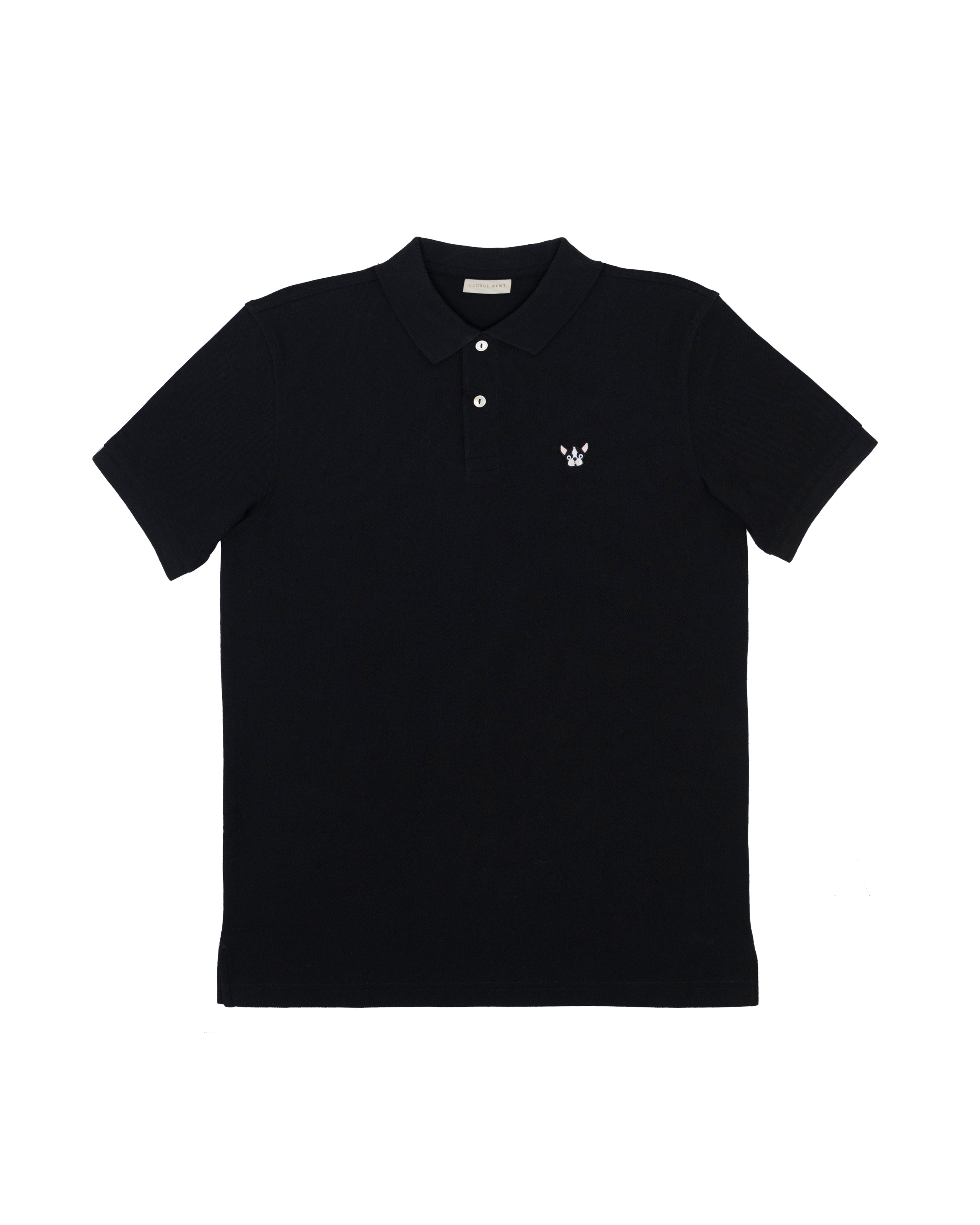 GEORGE KENT CLASSIC PIMA POLO BLACK Atik