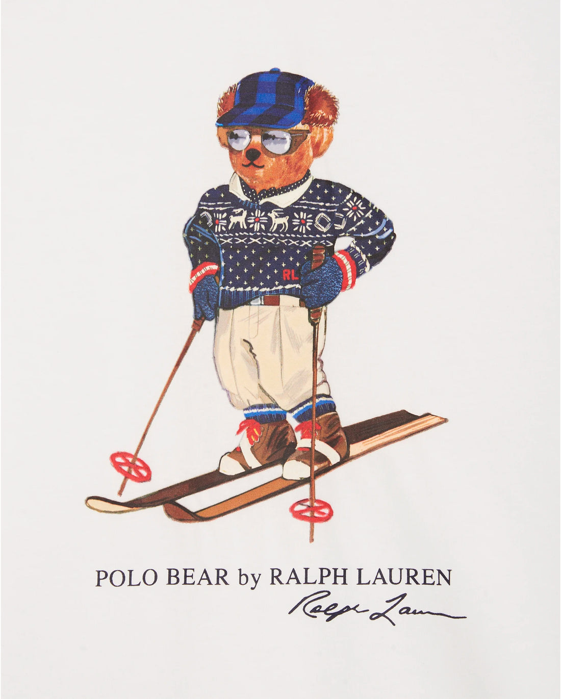 CUSTOM FIT POLO BEAR T-SHIRT