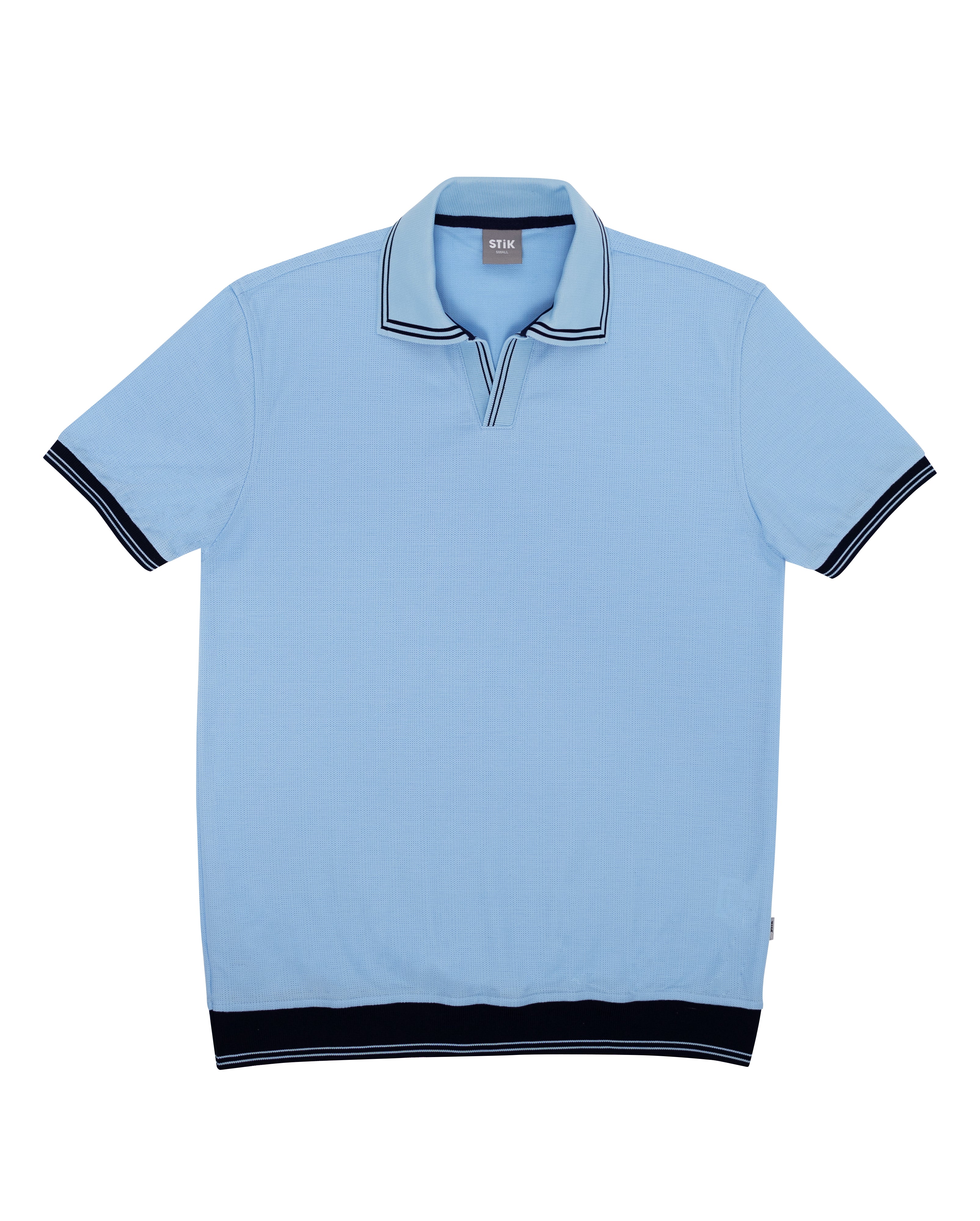 KANSAS BUTTONLESS POLO