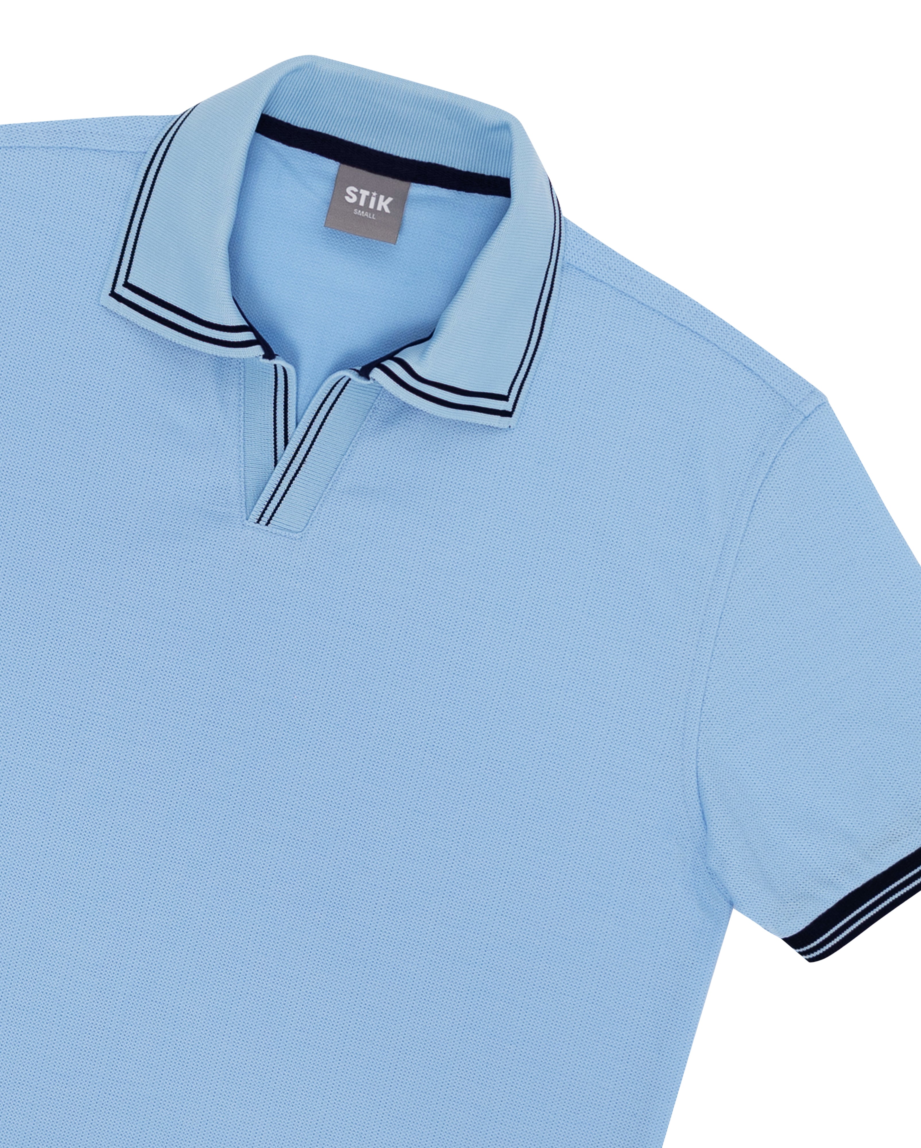 KANSAS BUTTONLESS POLO
