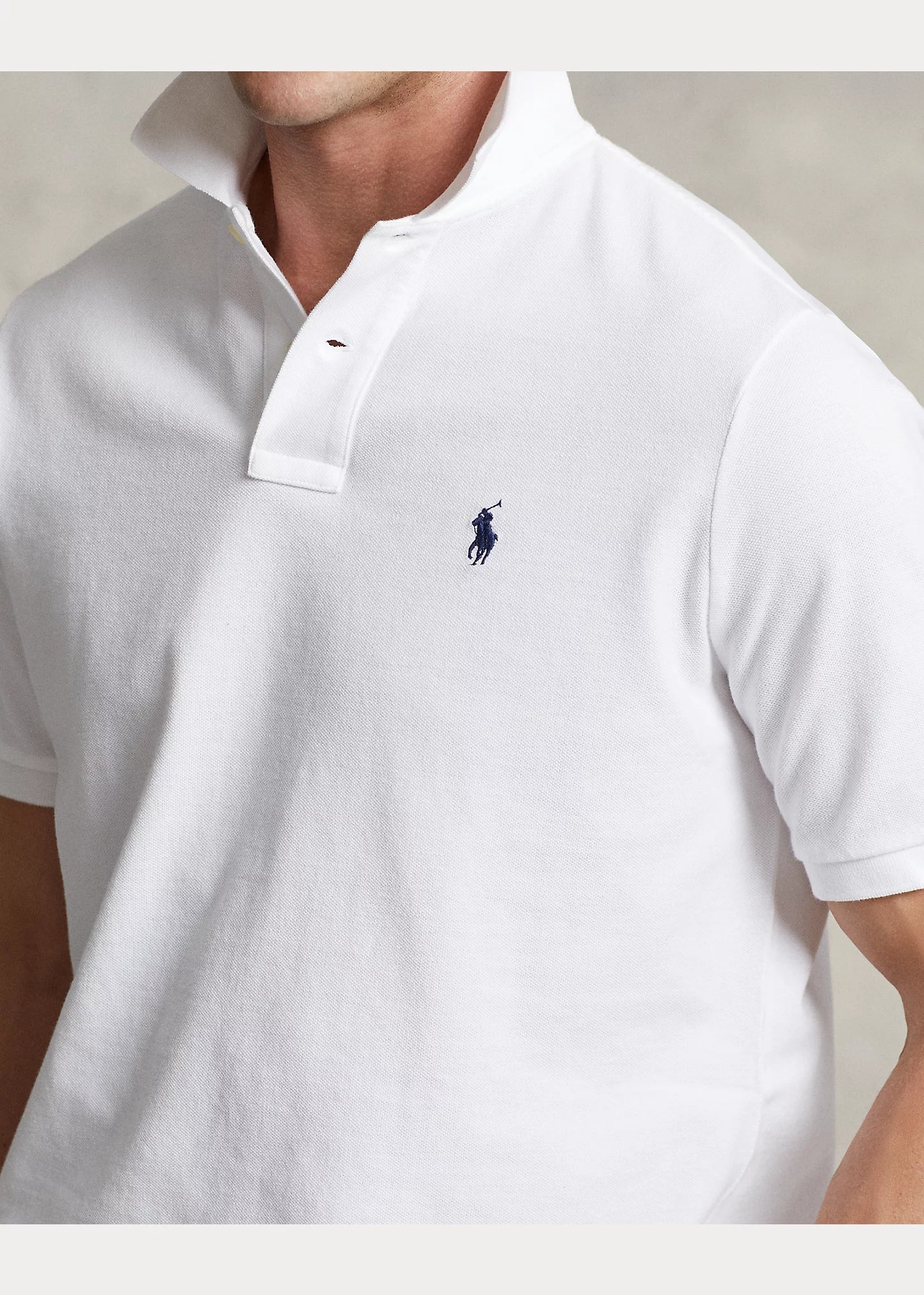 THE ICONIC MESH POLO SHIRT