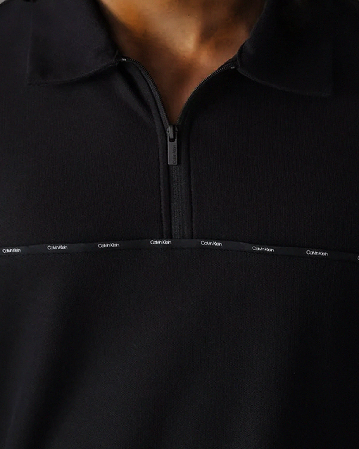 POLO WITH LOGO STRIPE FOR MEN