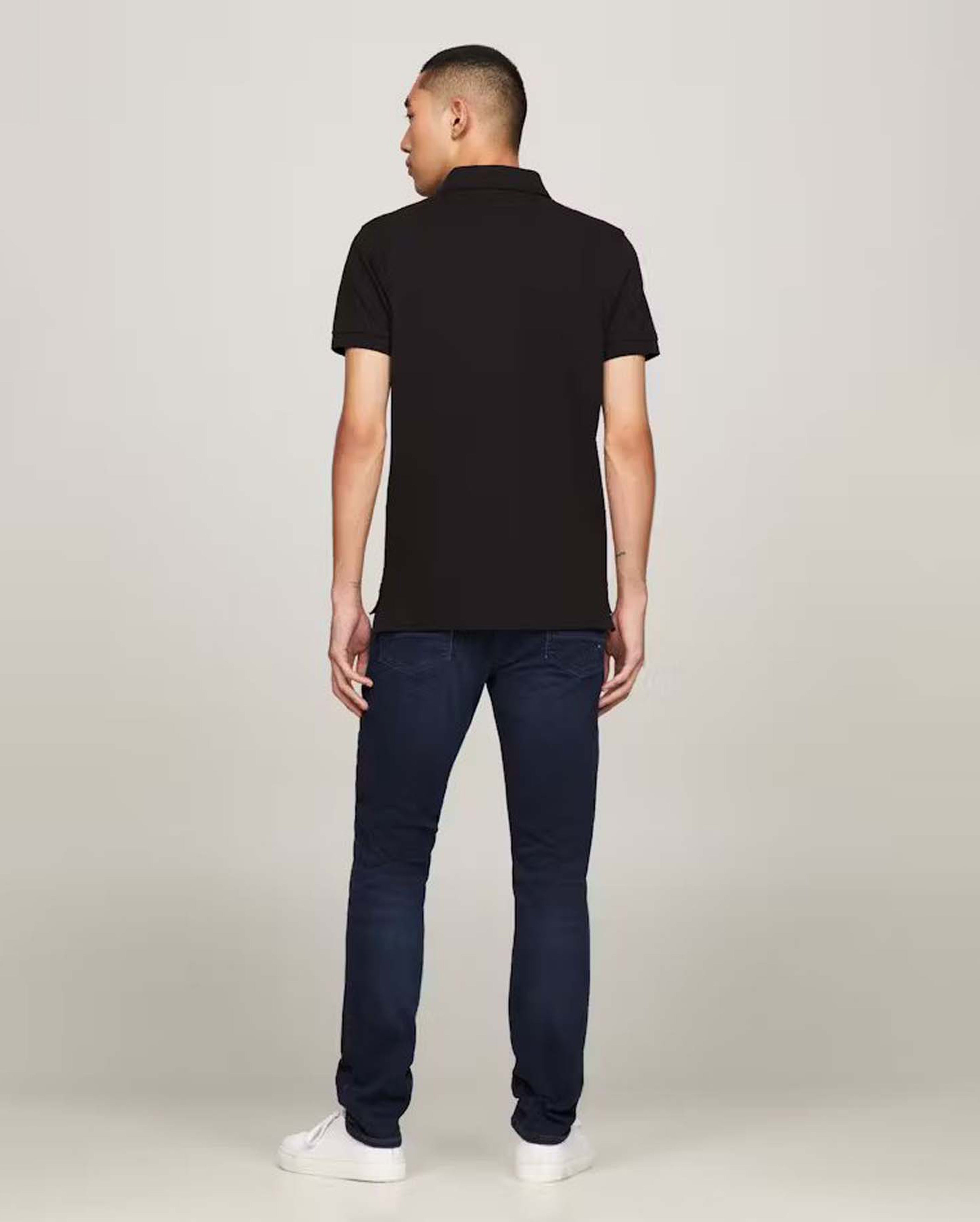 BLACK POLO FOR MEN