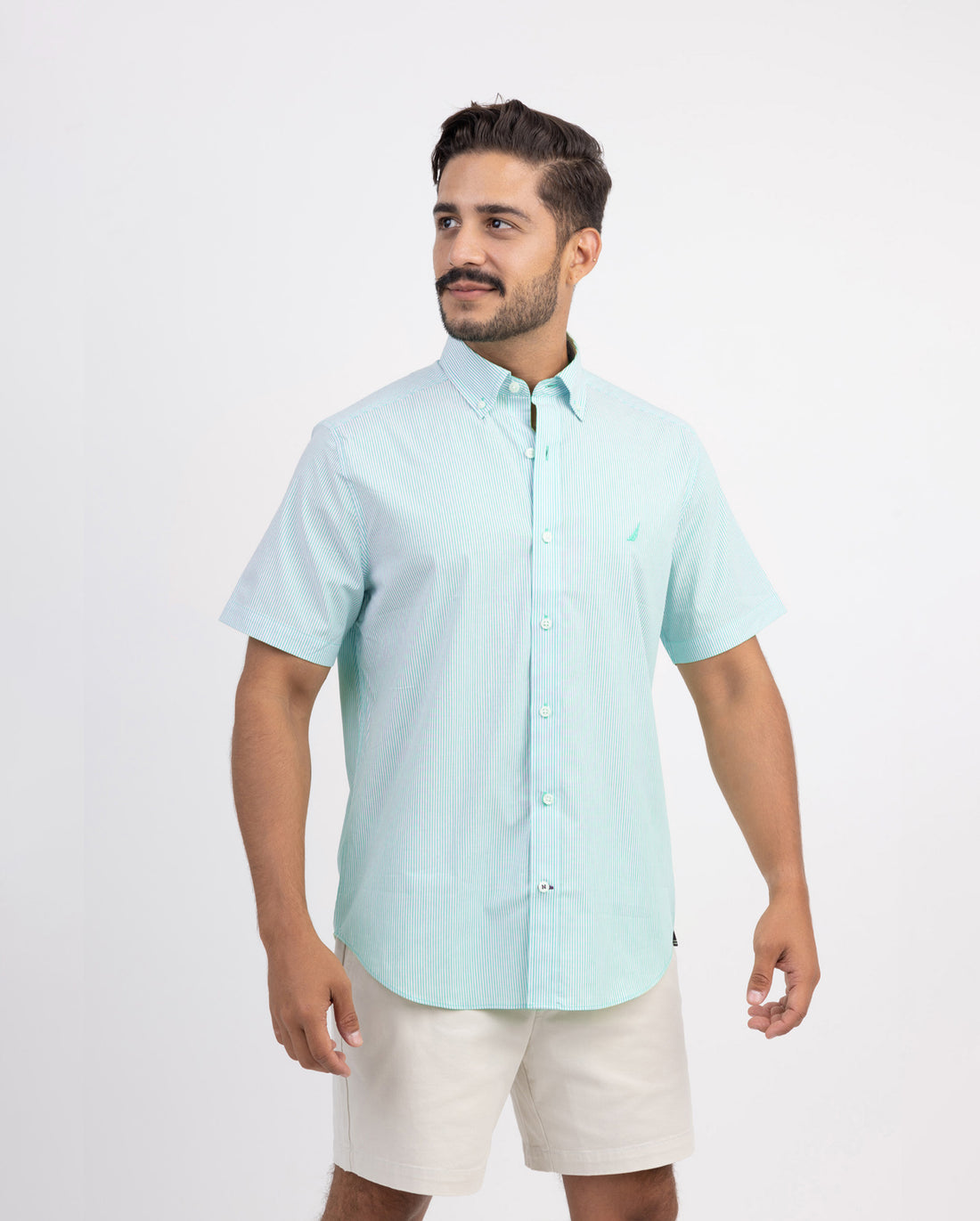 CAMISA MANGA CORTA RAYAS