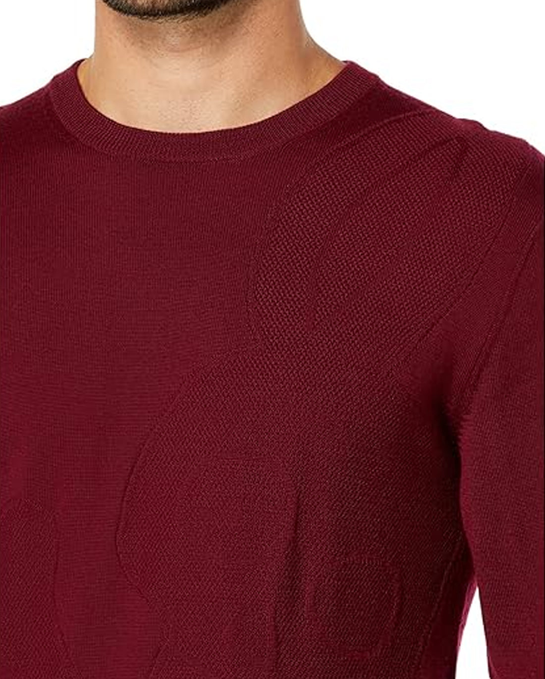 MENS MOORE INTARSIA SWEATER