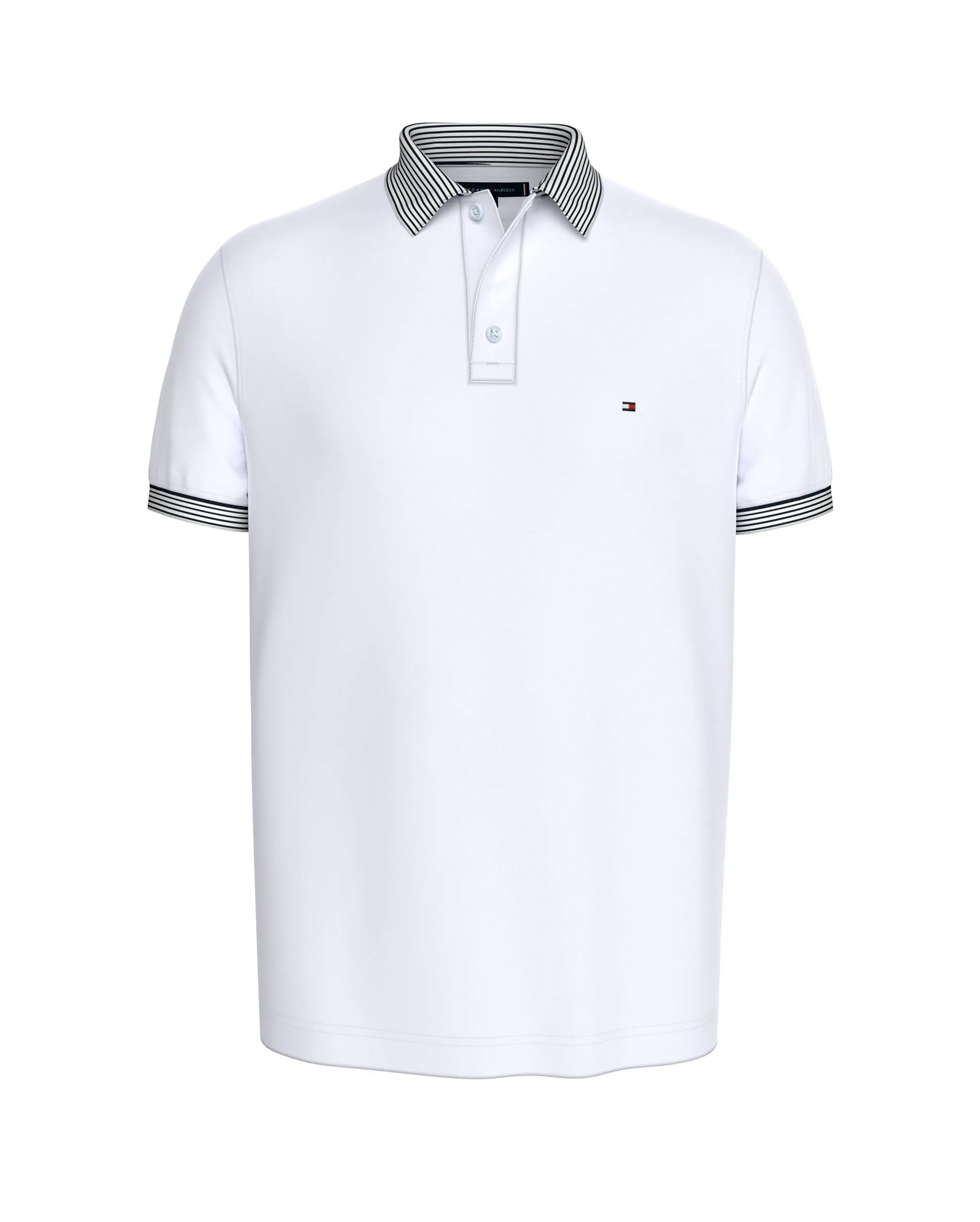 MULTI STRIPE COLLAR REG POLO