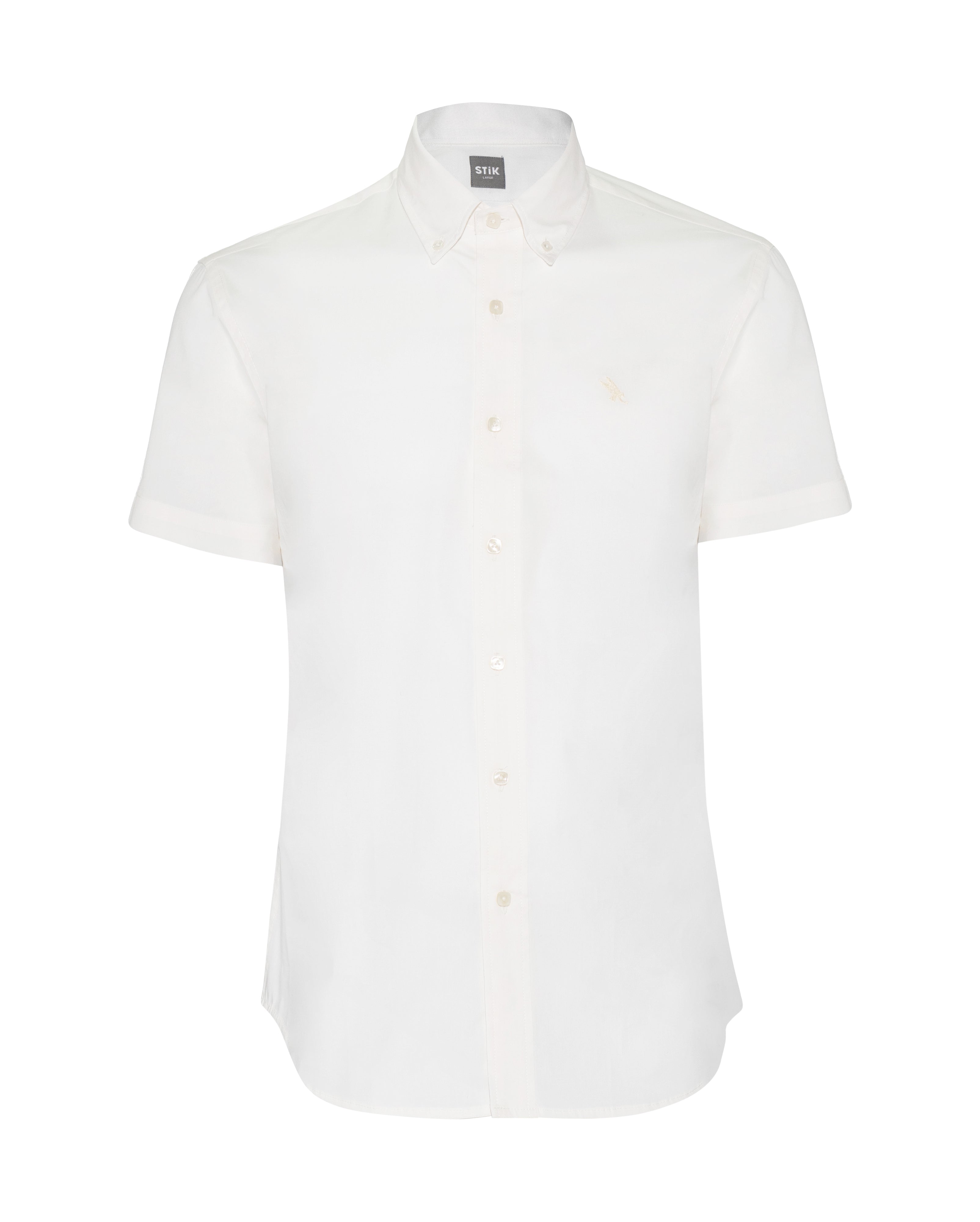 CAMISA MANGA CORTA IVORY