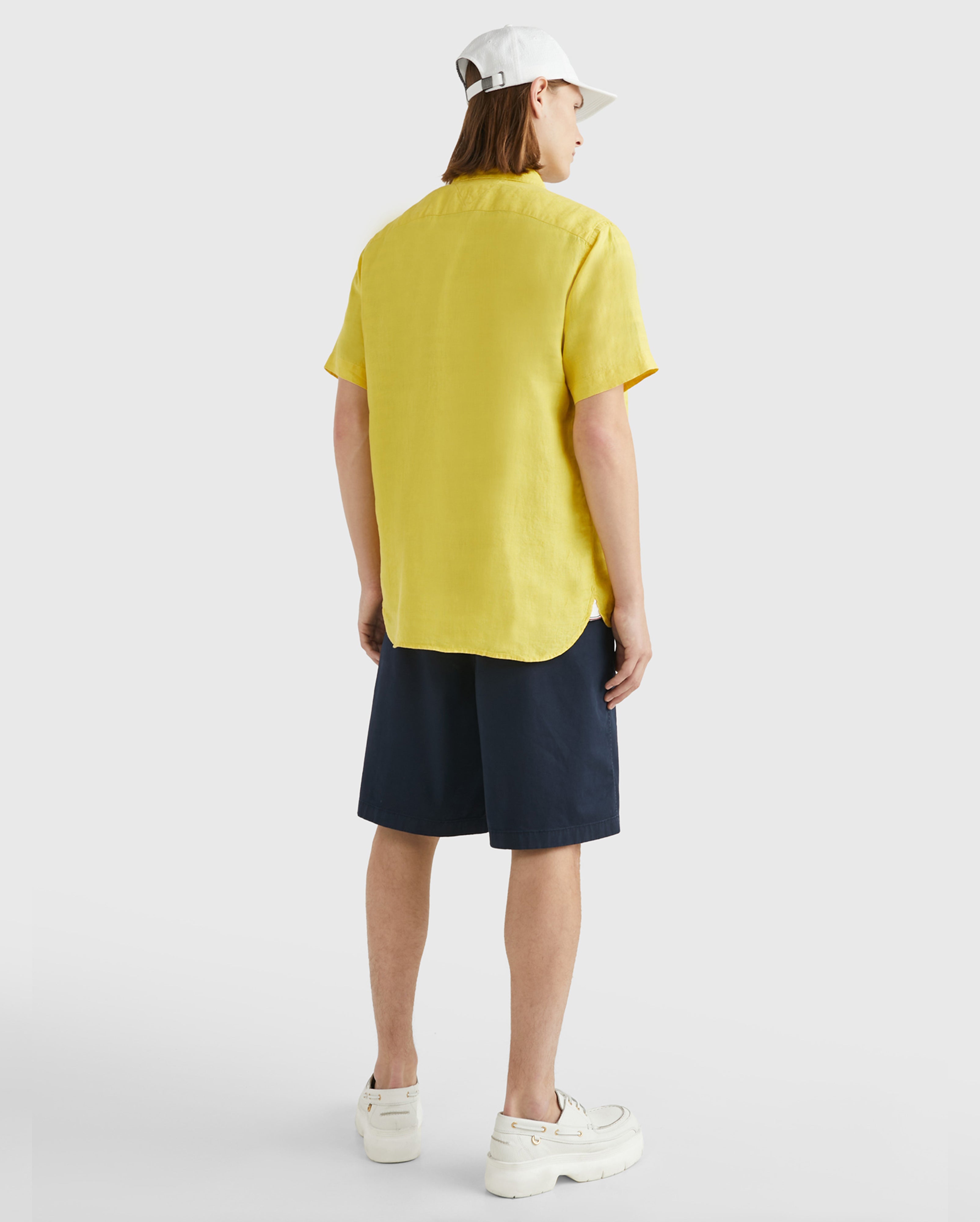 PIGMENT DYED LINEN SHIRT