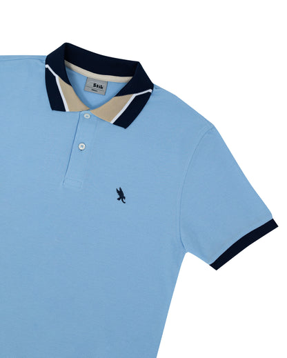 POLO CELESTE NECK LC