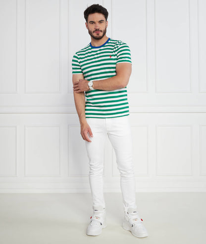 STRIPED JERSEY T-SHIRT
