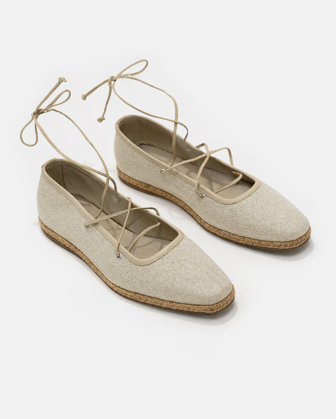 NINA BEIGE FLATS