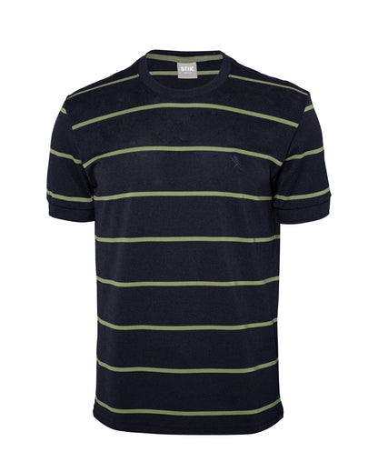 COOL DRY STRIPES T-SHIRT