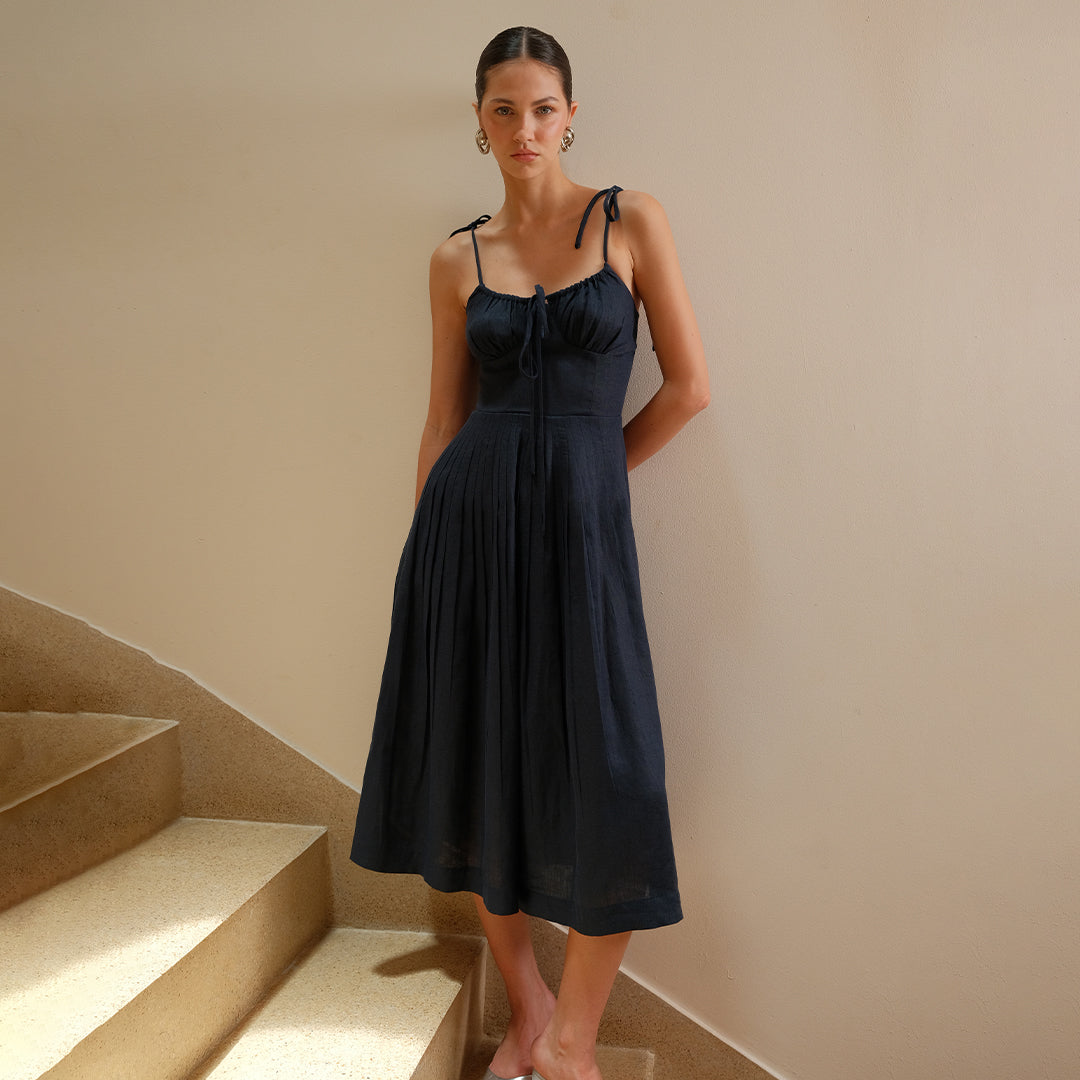 ZAFIA NAVY DRESS
