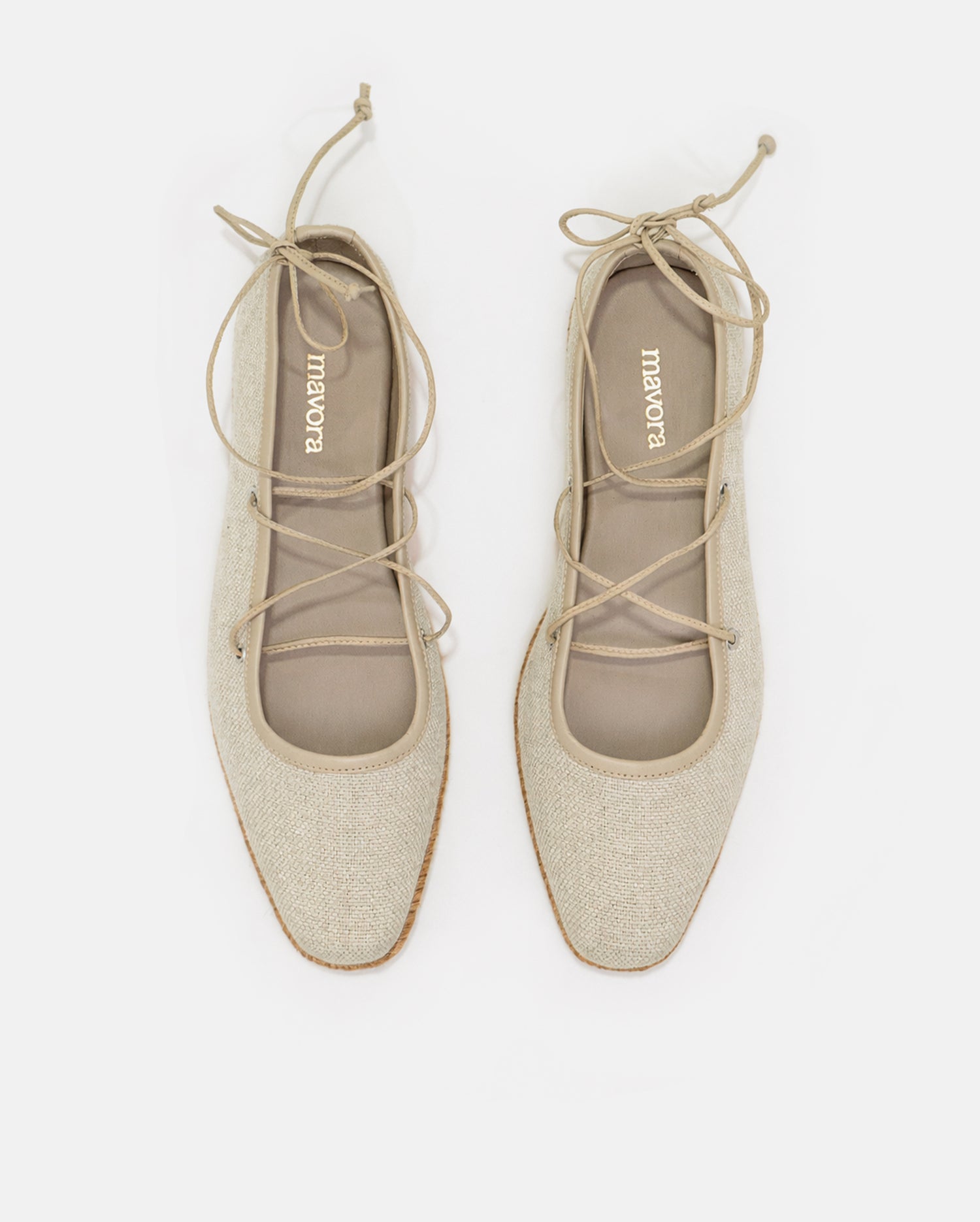 NINA BEIGE FLATS